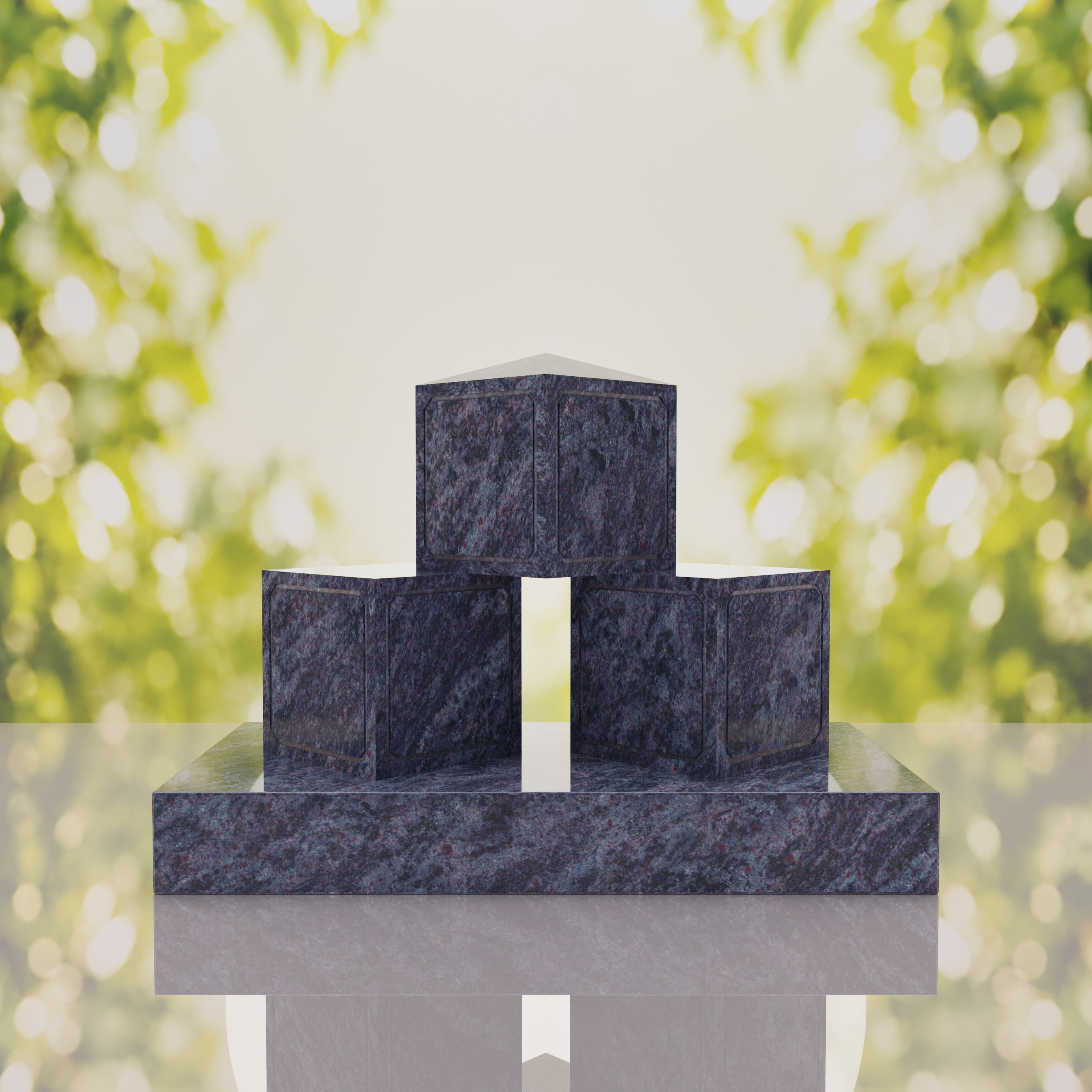 ABC Block Headstone thumbnail 8