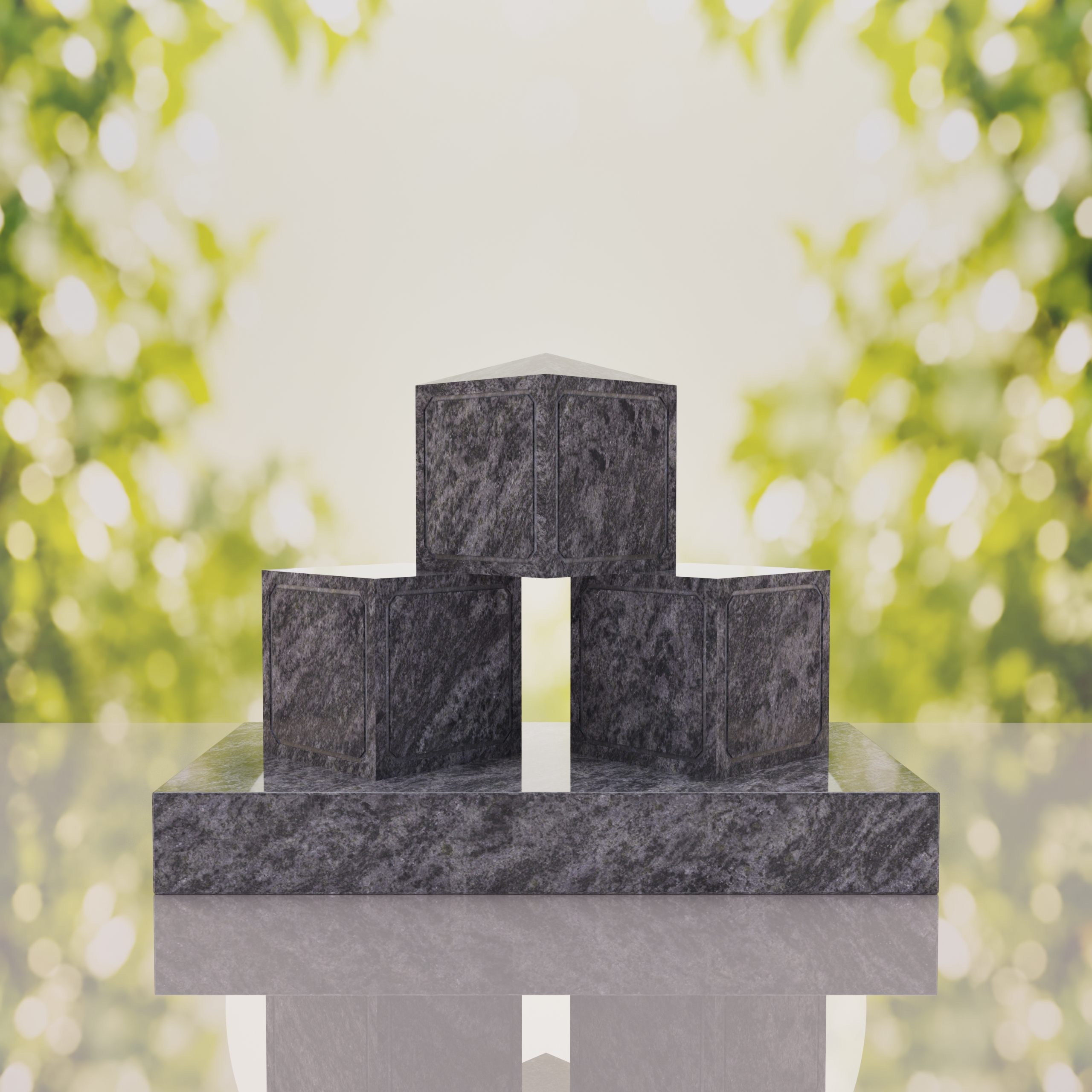 ABC Block Headstone thumbnail 11
