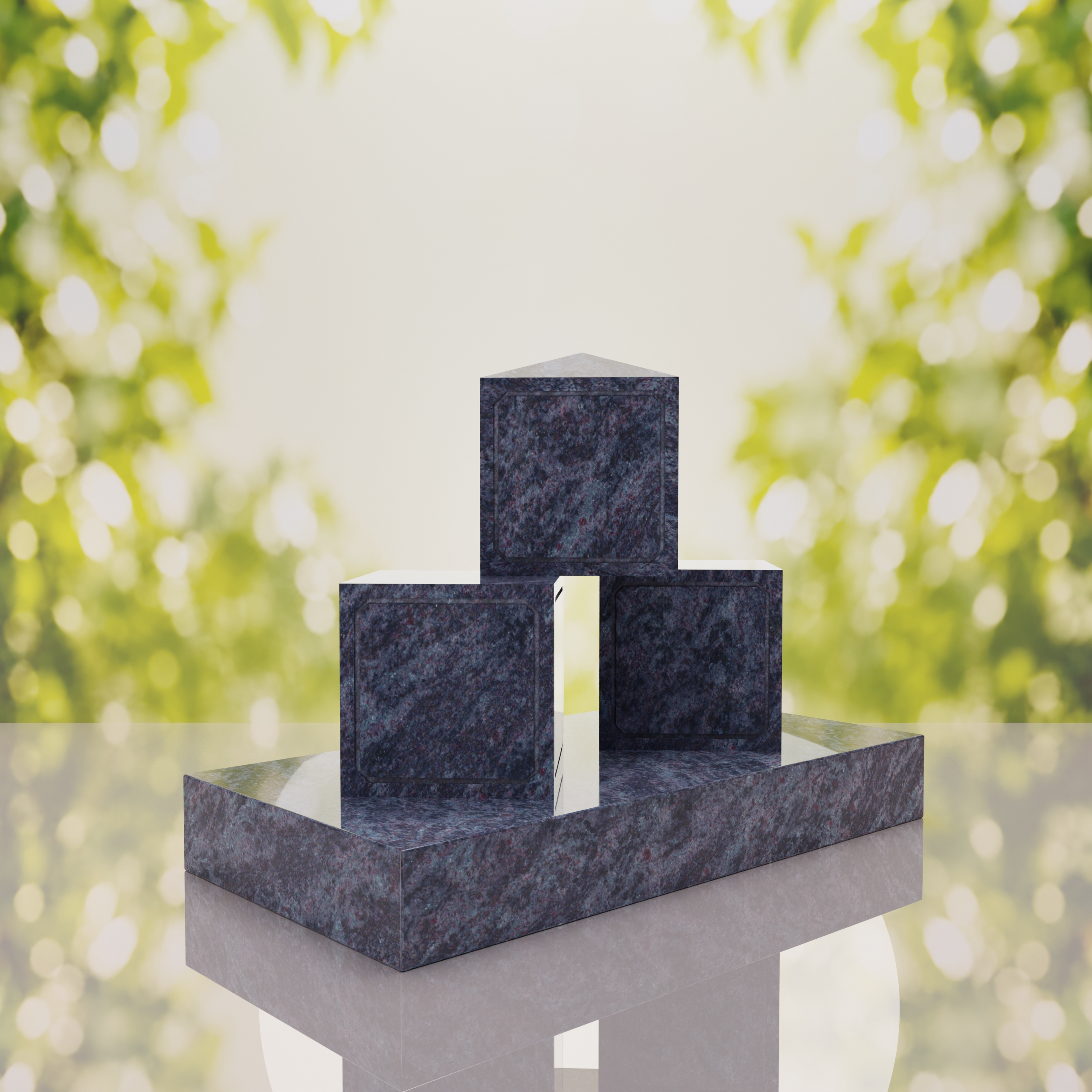 ABC Block Headstone thumbnail 7