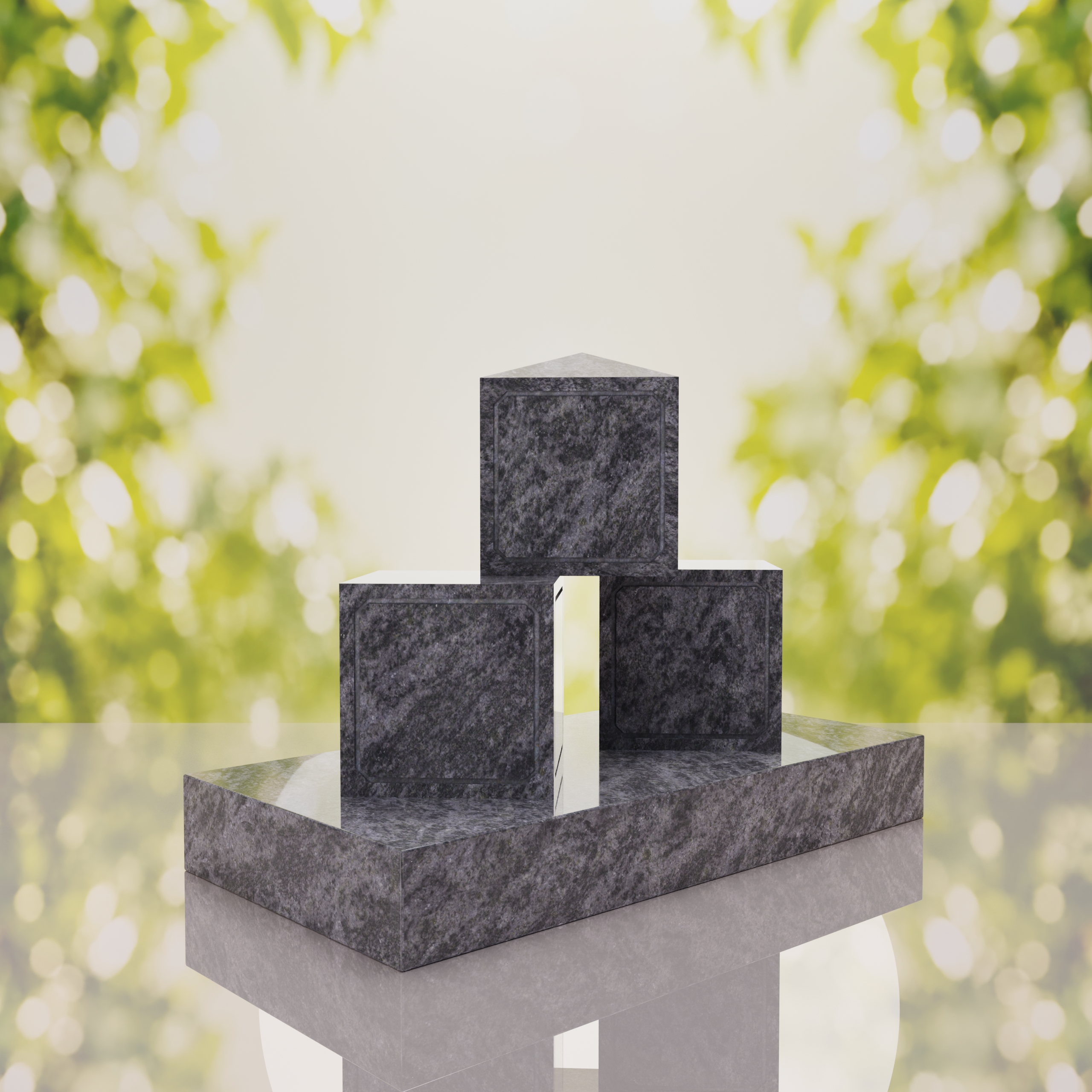 ABC Block Headstone thumbnail 10