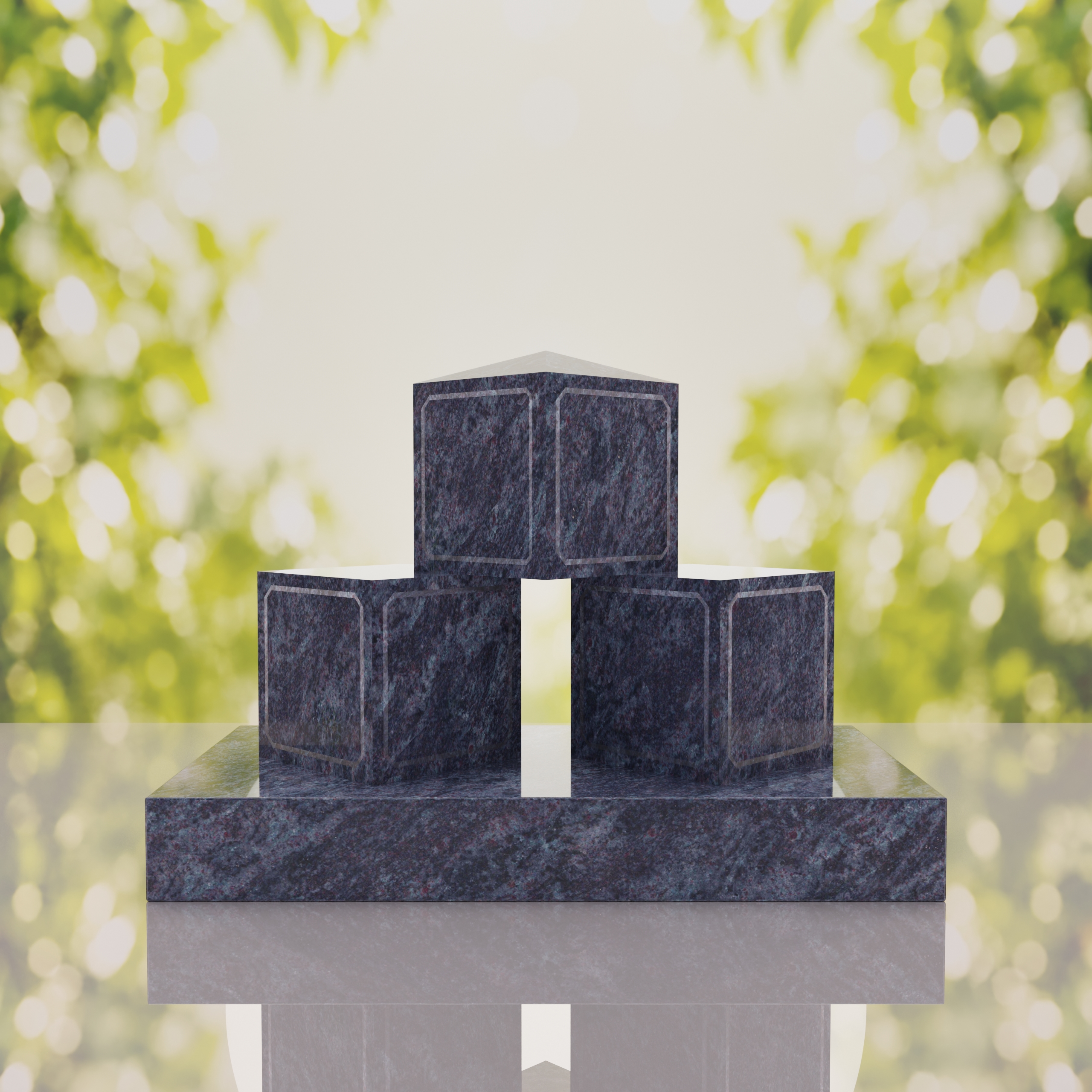 ABC Block Headstone thumbnail 9