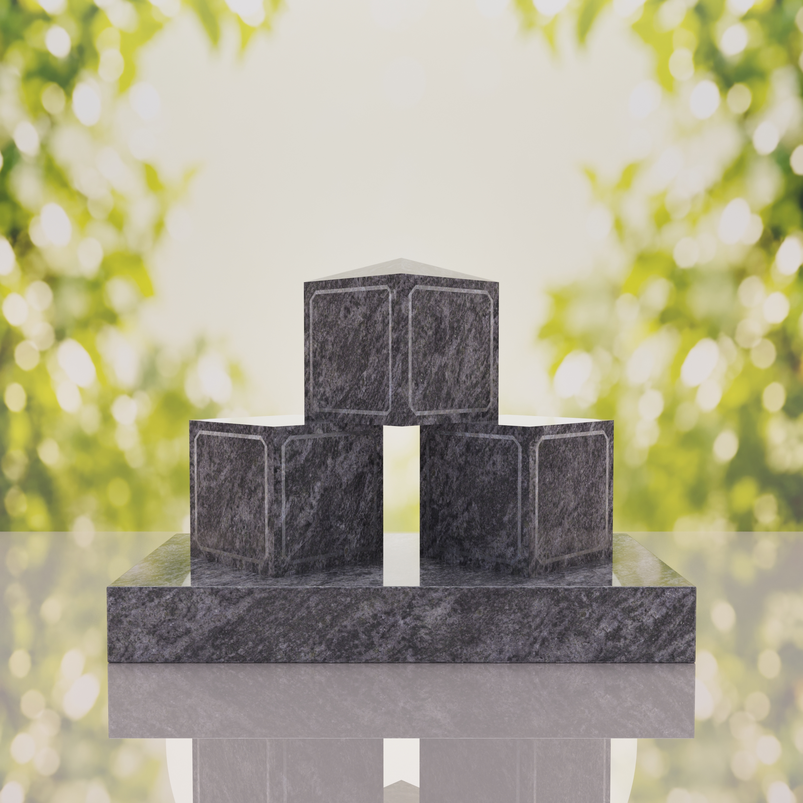 ABC Block Headstone thumbnail 12