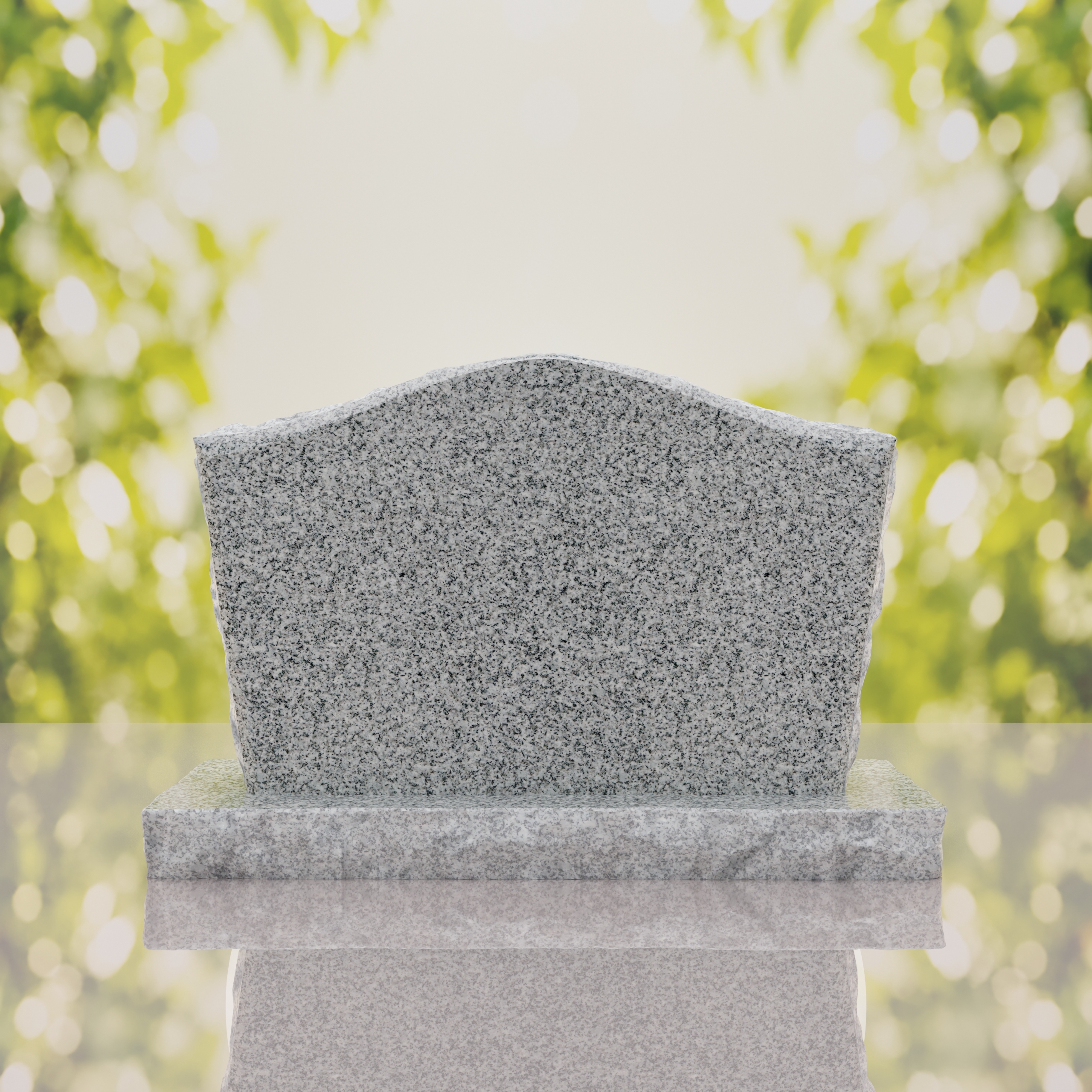 Serpentine Upright Granite Headstone thumbnail 7