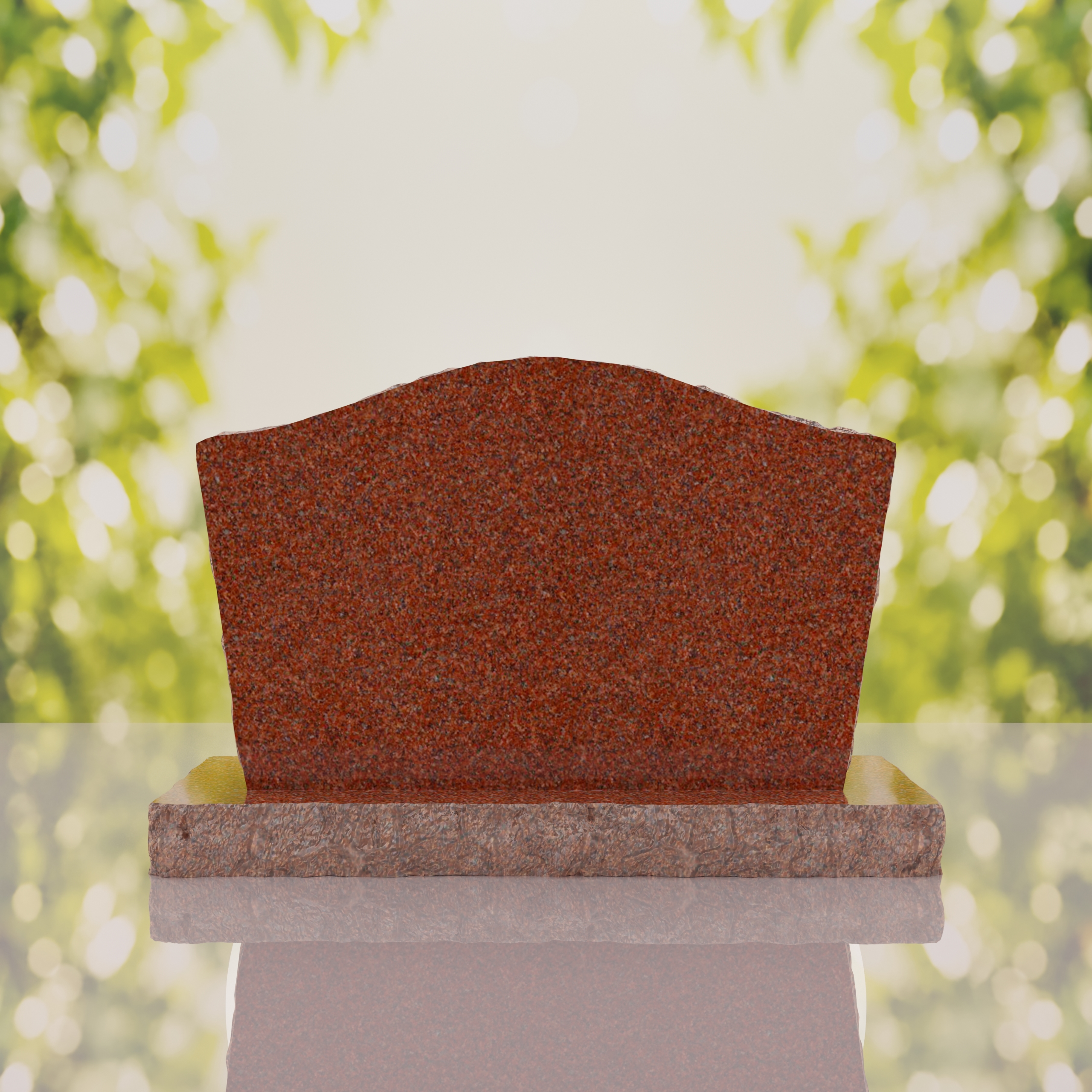 Serpentine Upright Granite Headstone thumbnail 15