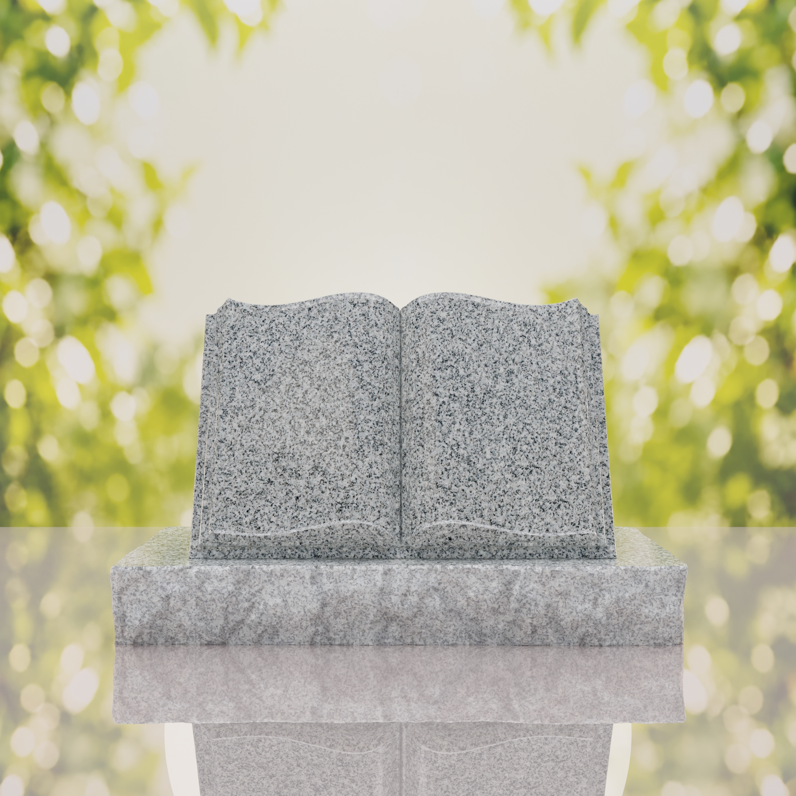 Book Slant Headstone thumbnail 9
