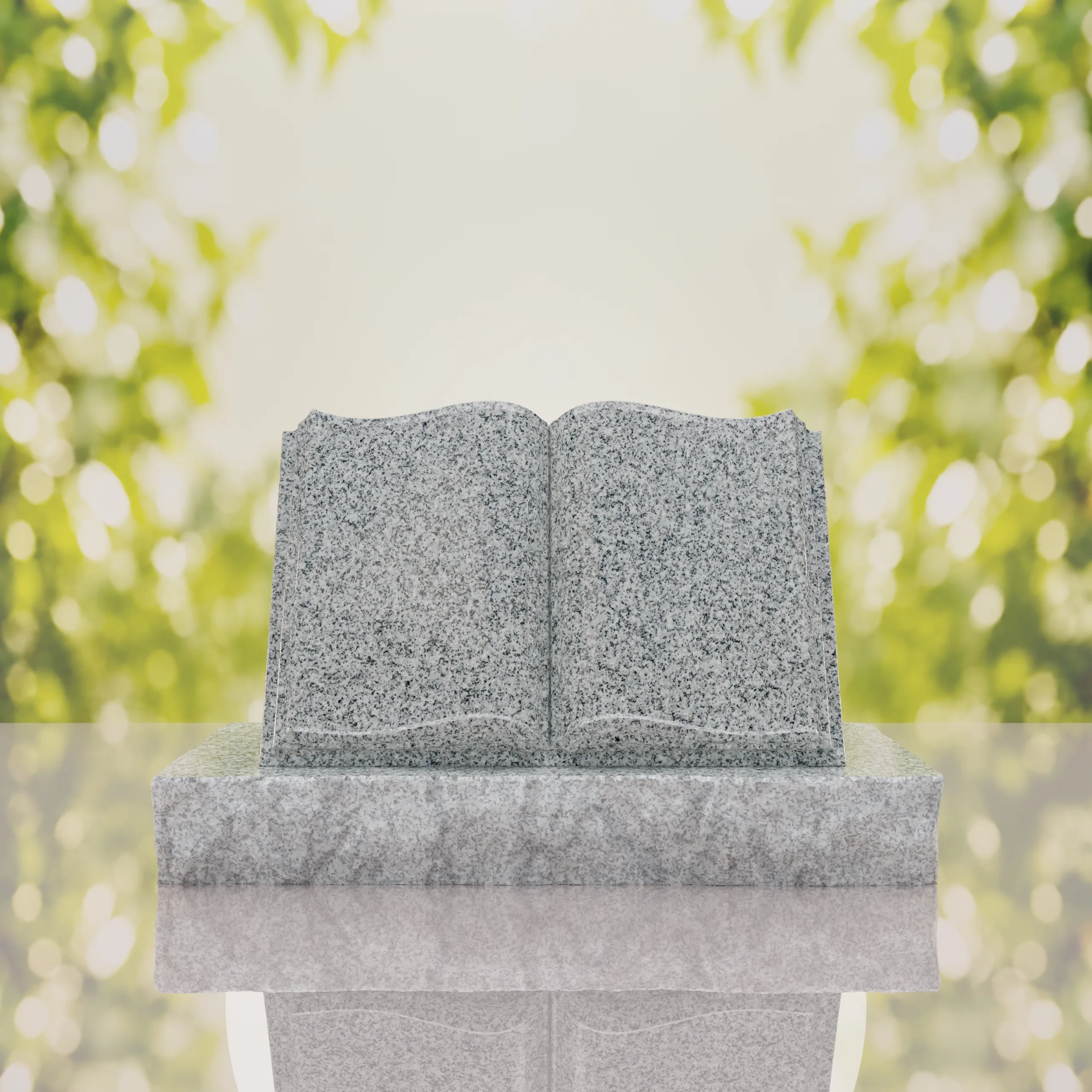 Book Slant Headstone thumbnail 9