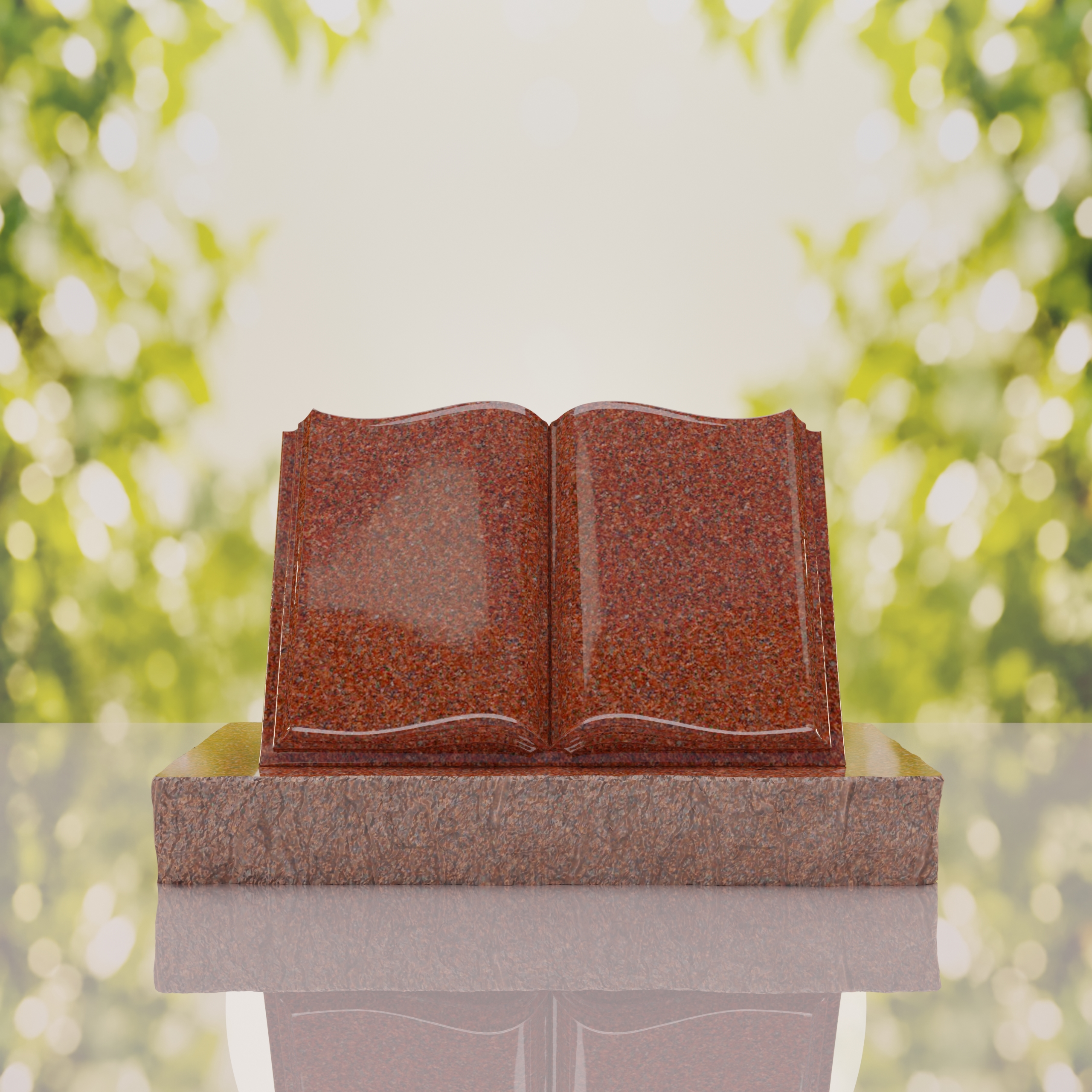 Book Slant Headstone thumbnail 14