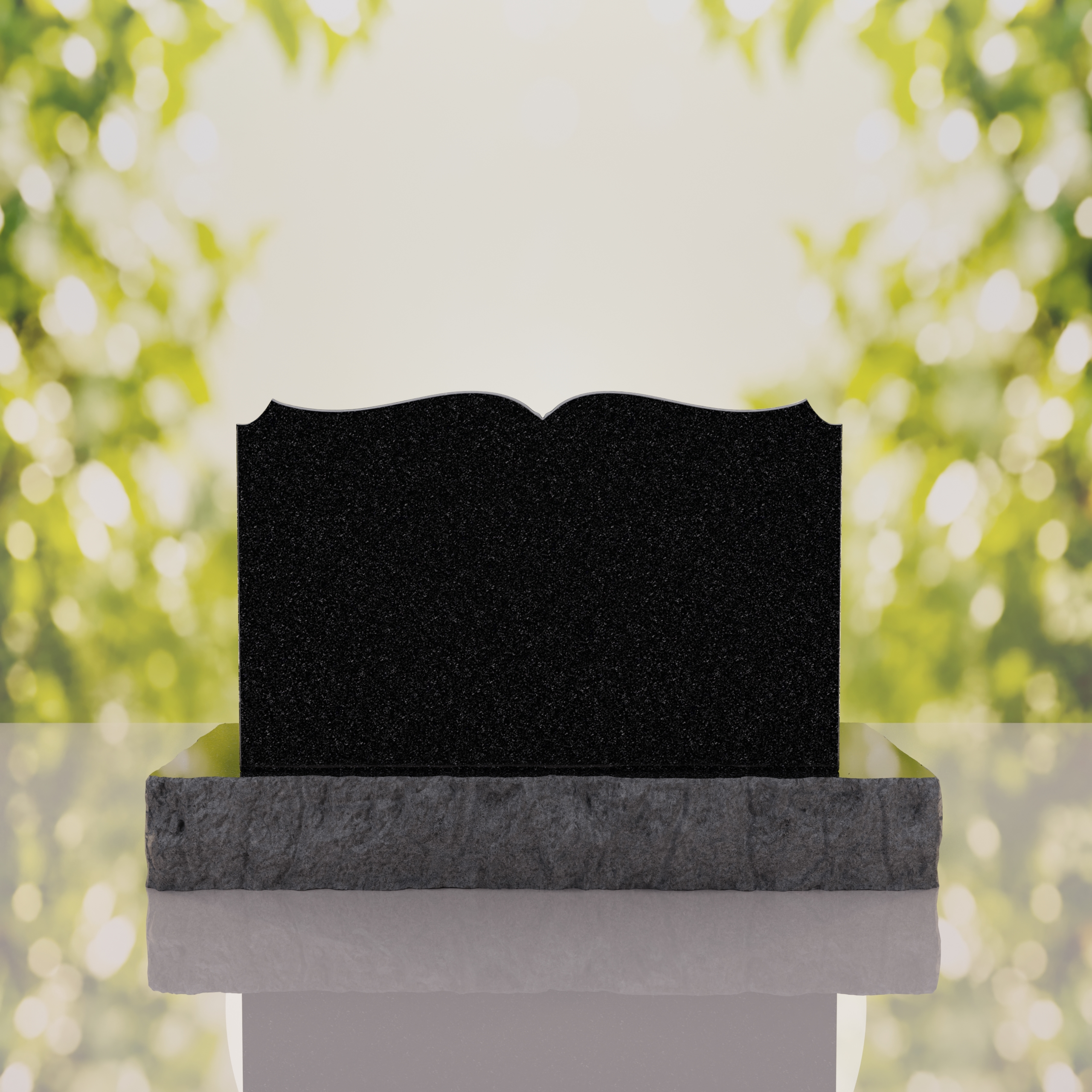Book Slant Headstone thumbnail 12