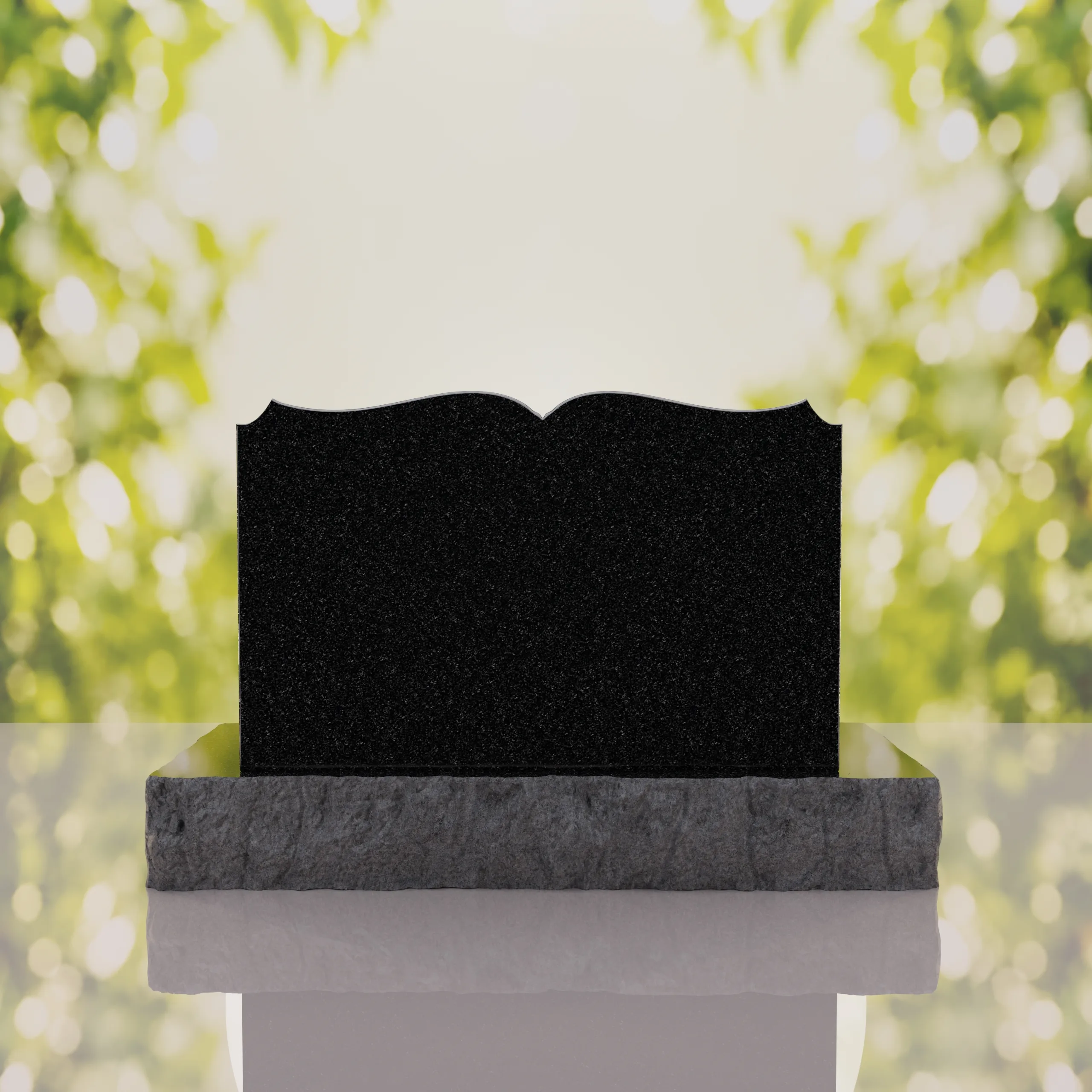 Book Slant Headstone thumbnail 12