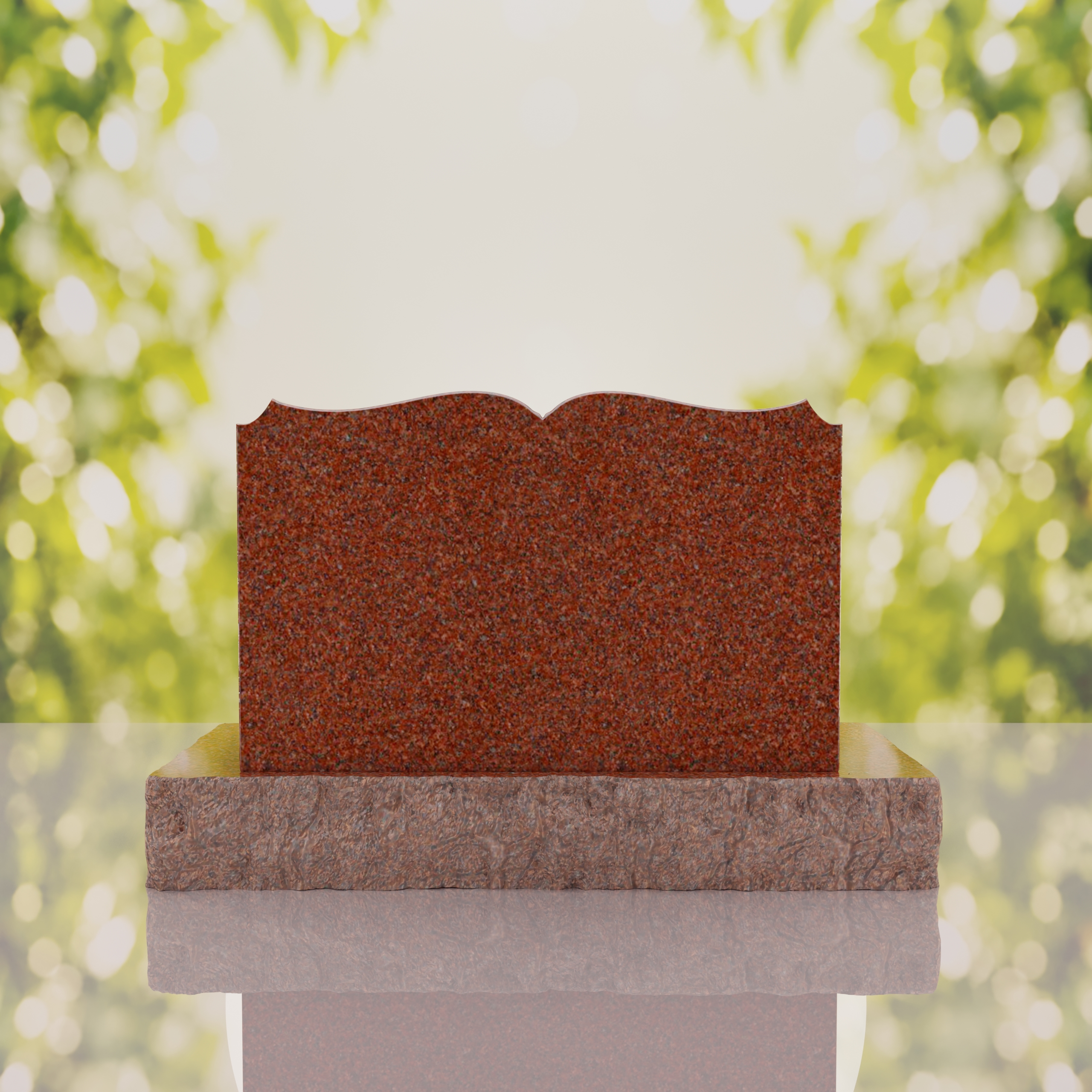 Book Slant Headstone thumbnail 15