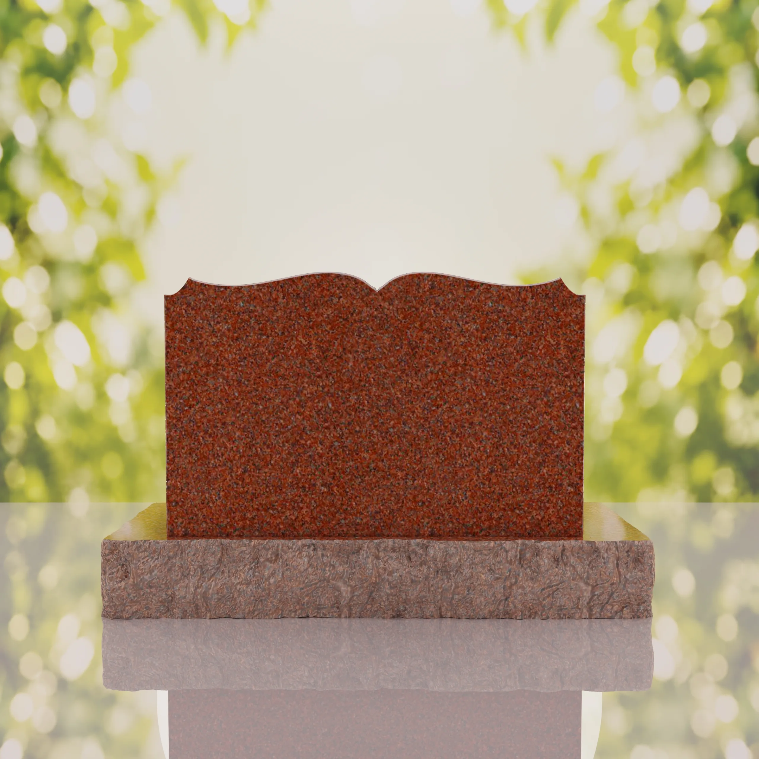 Book Slant Headstone thumbnail 15