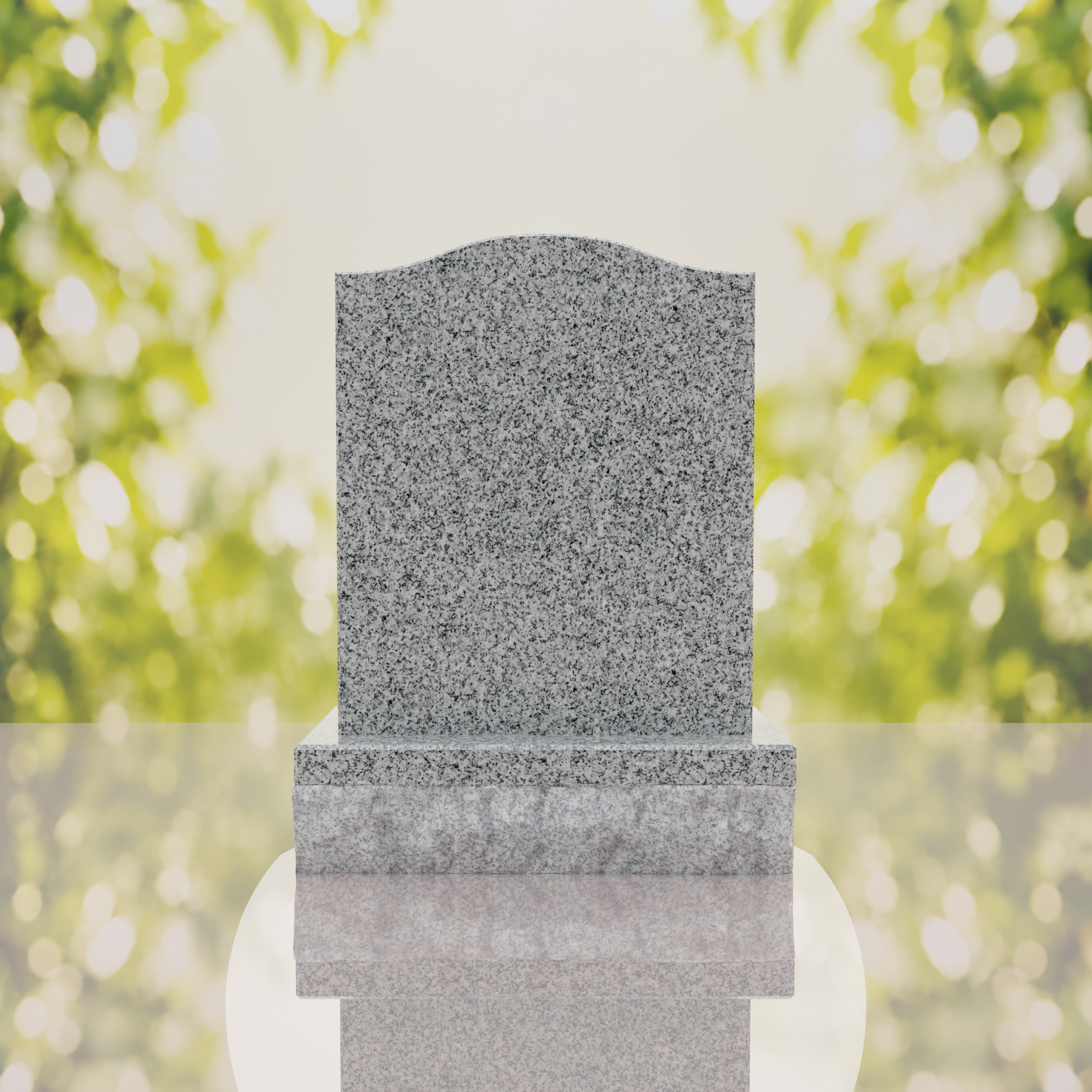 Serp Top Upright Headstone thumbnail 8