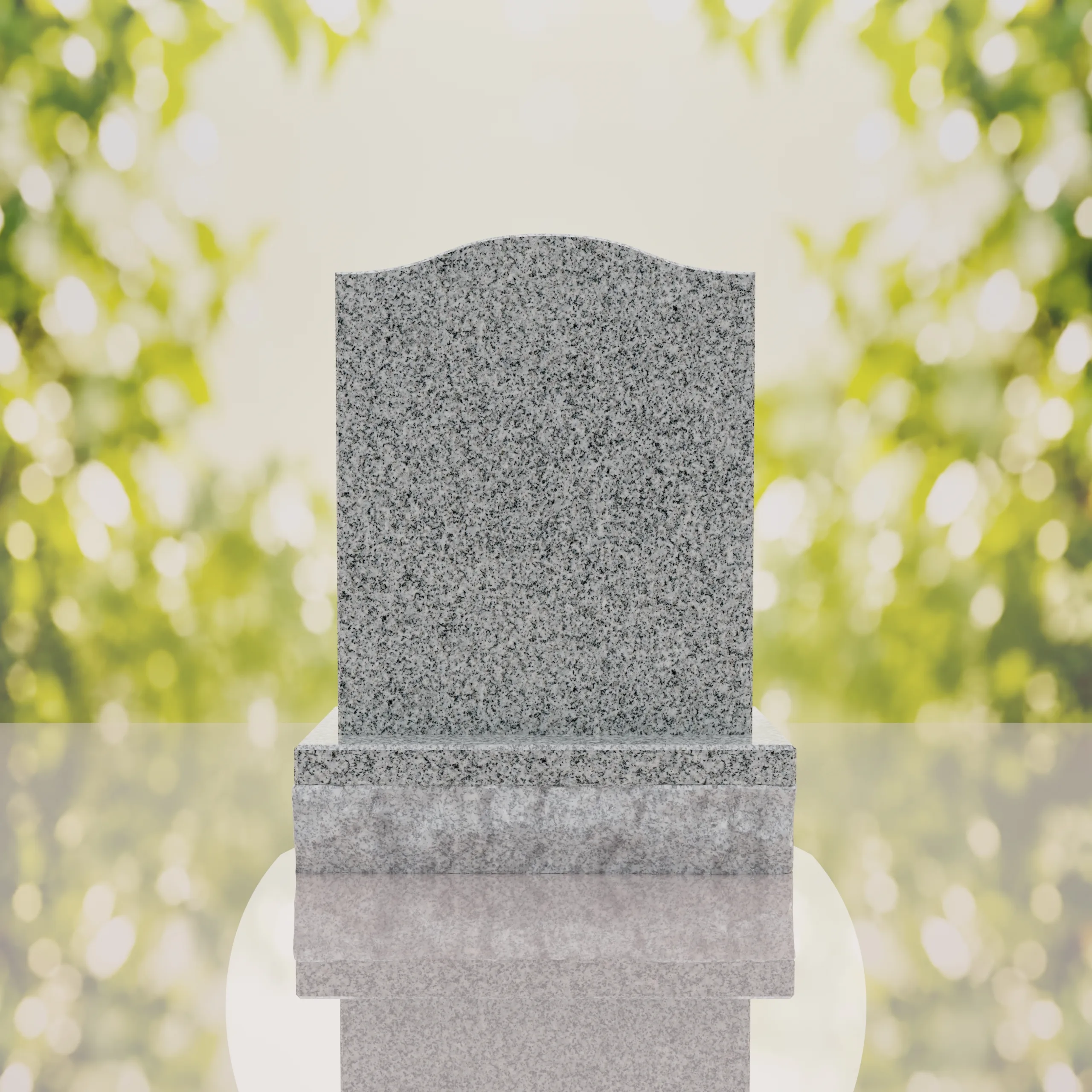 Serp Top Upright Headstone thumbnail 8