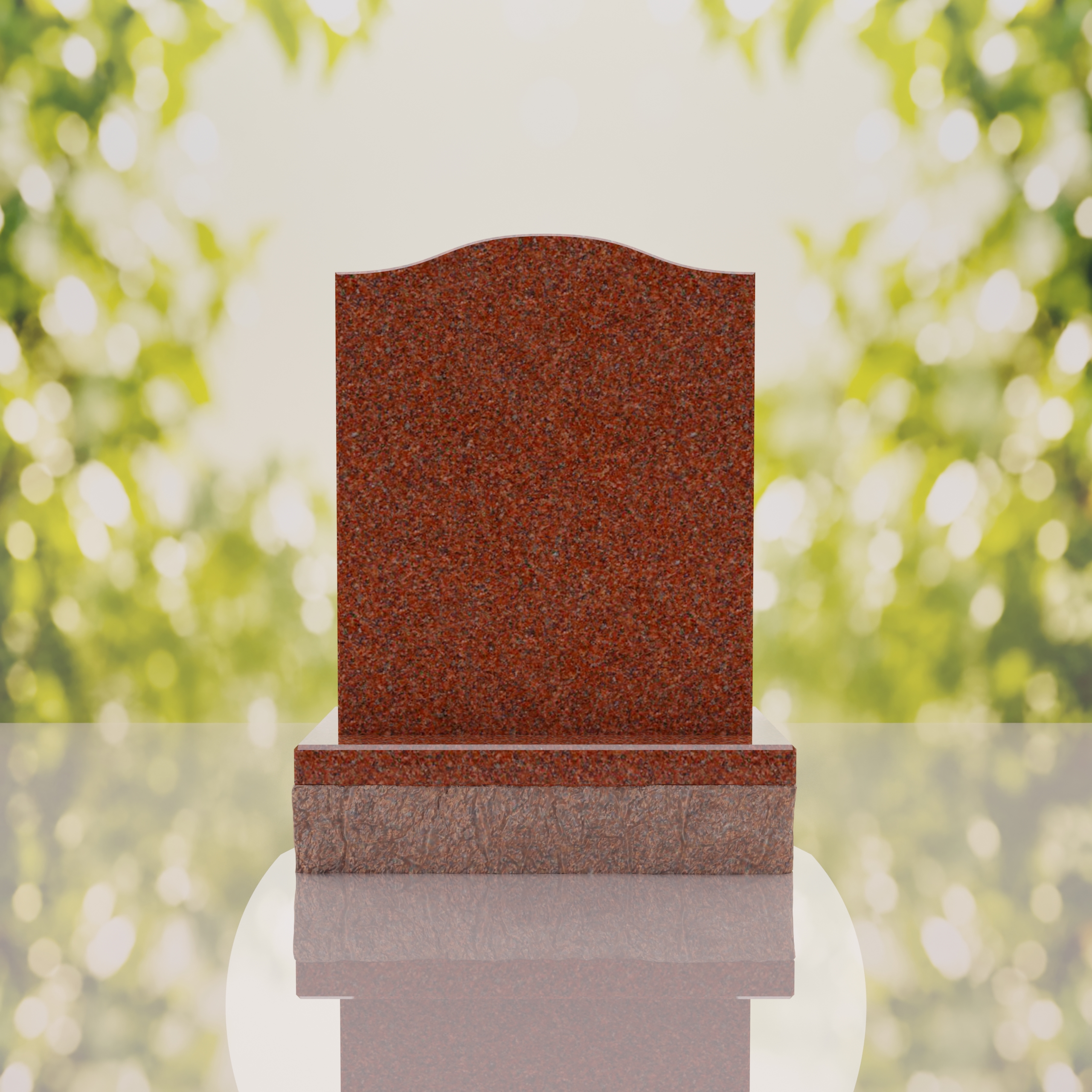 Serp Top Upright Headstone thumbnail 14