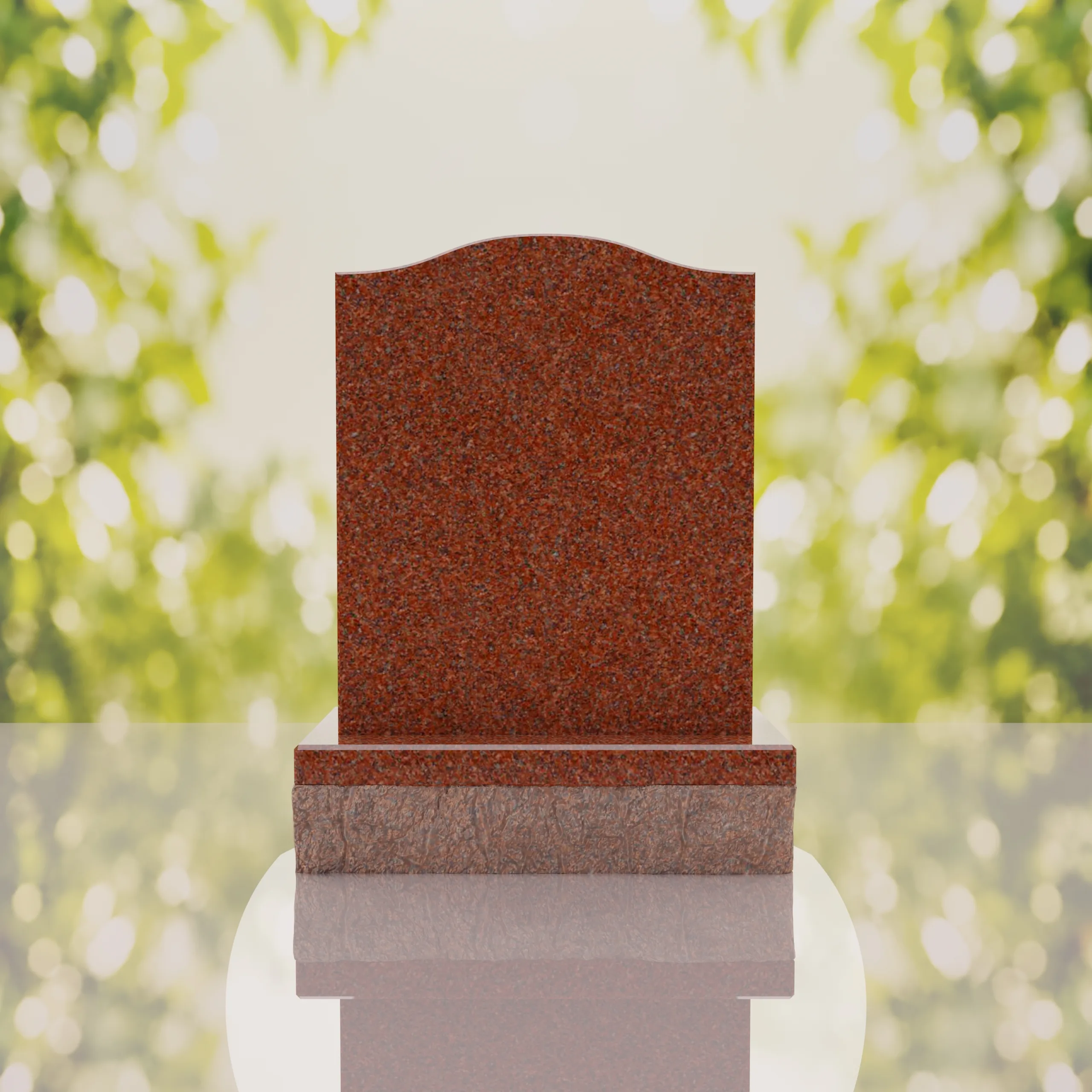 Serp Top Upright Headstone thumbnail 14
