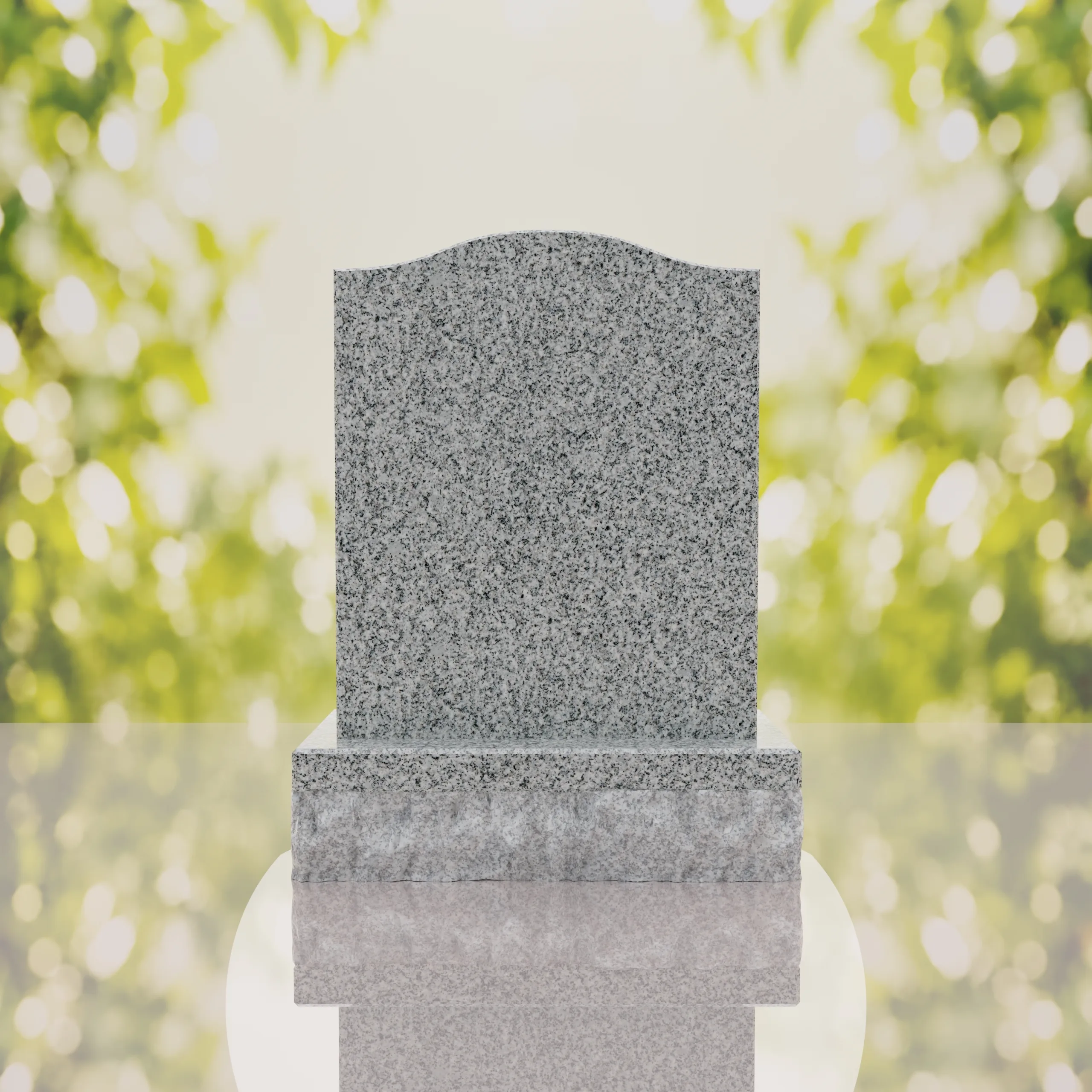 Serp Top Upright Headstone thumbnail 10