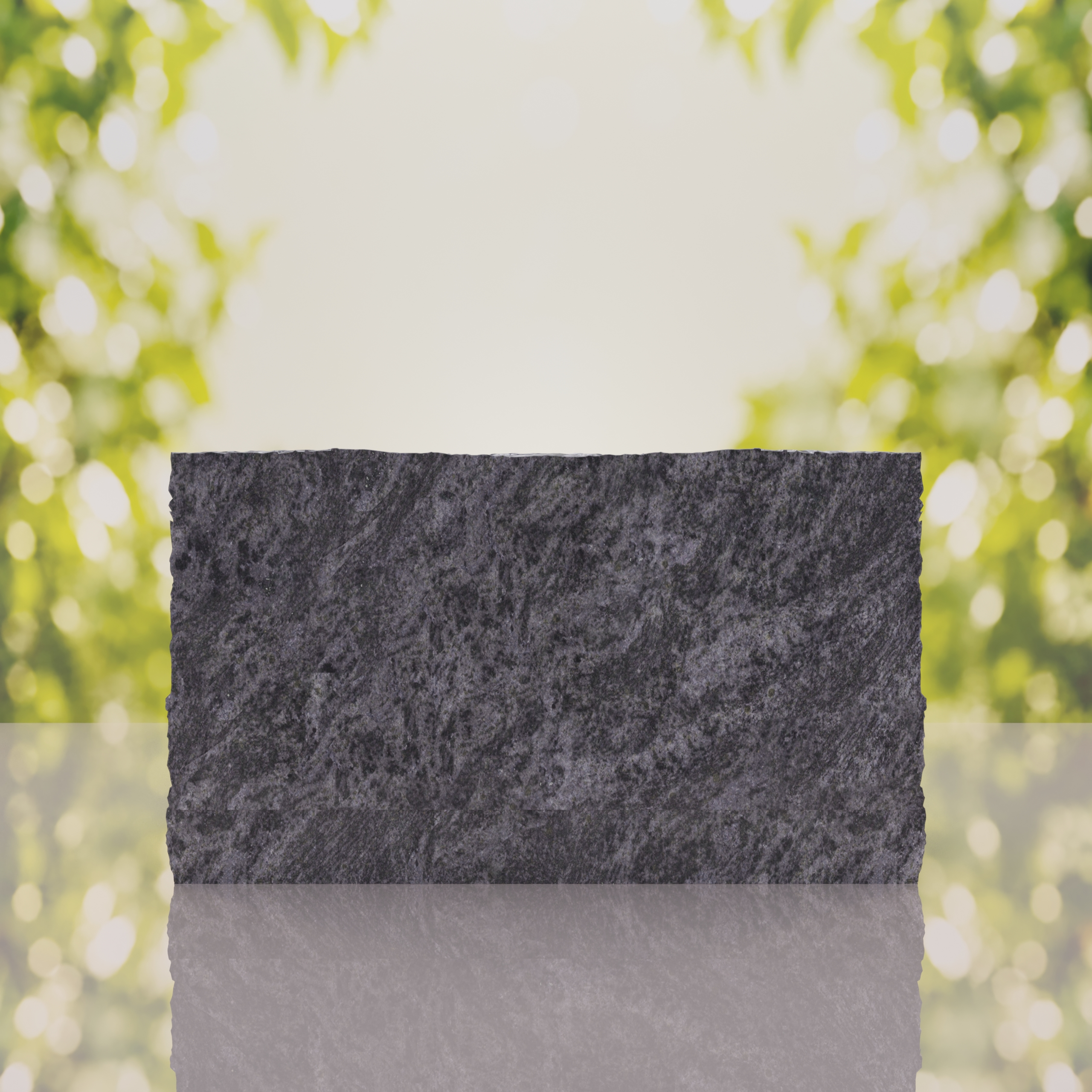 Rustic Slant Headstone thumbnail 4