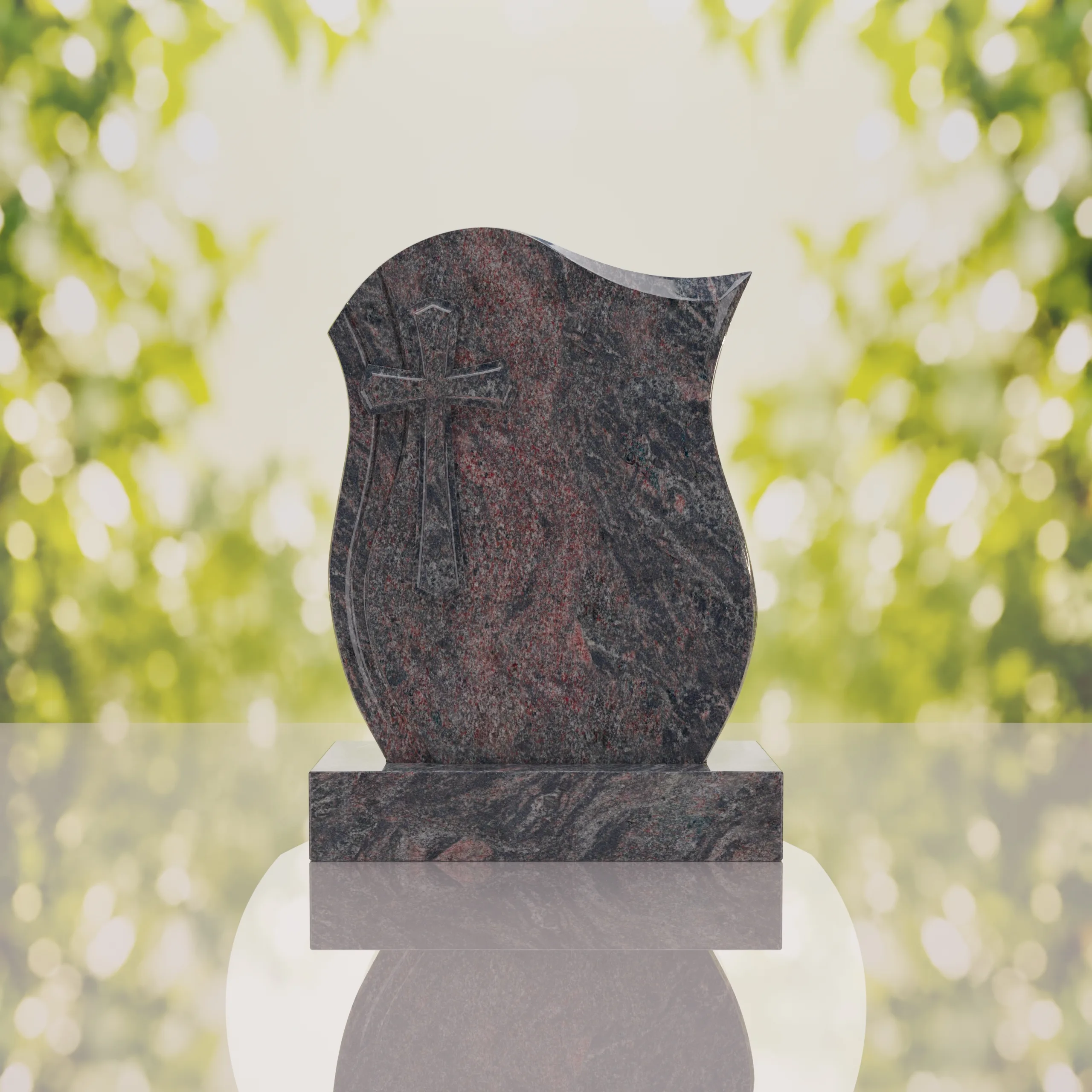 Flowing Cross Memorial Monument thumbnail 6