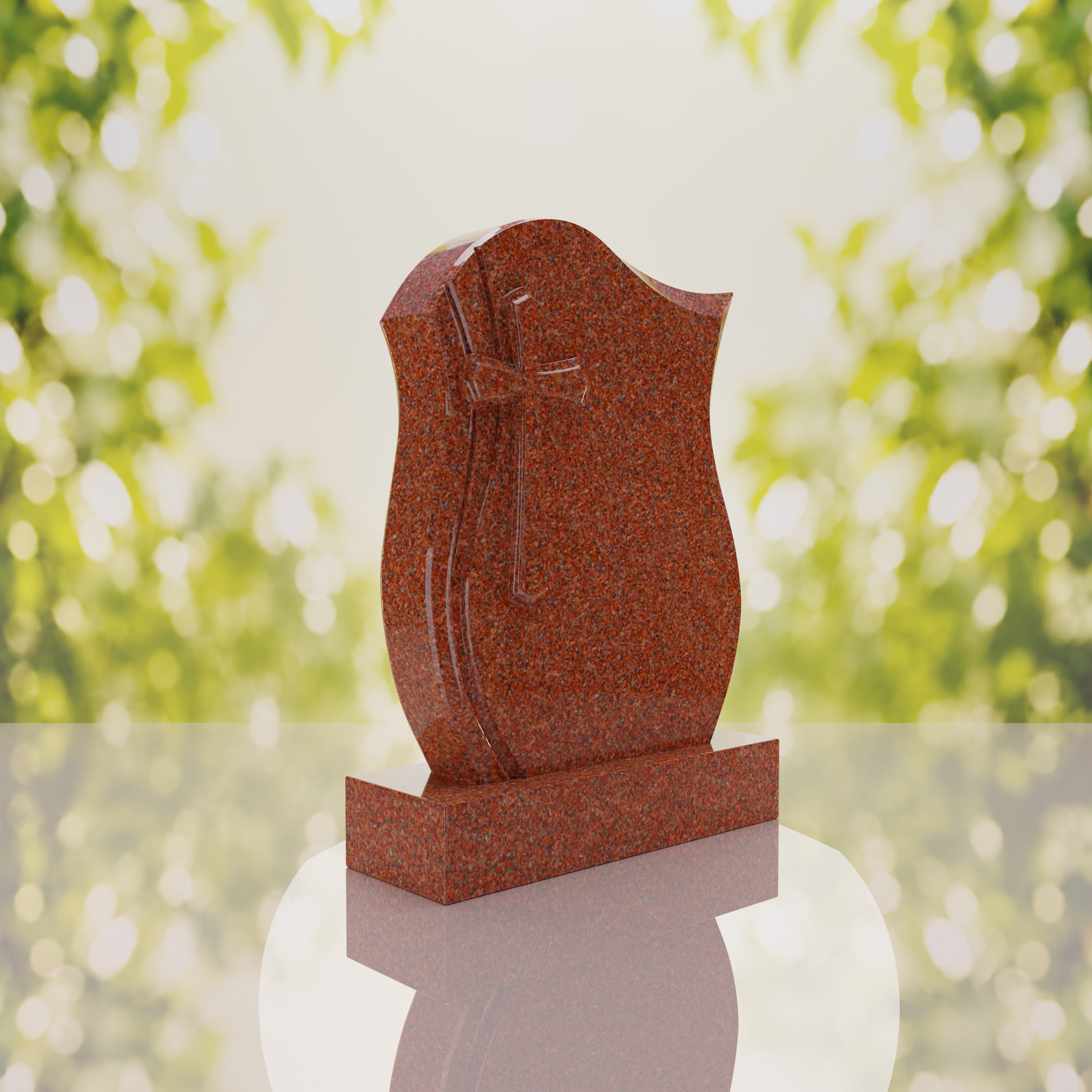 Flowing Cross Memorial Monument thumbnail 2