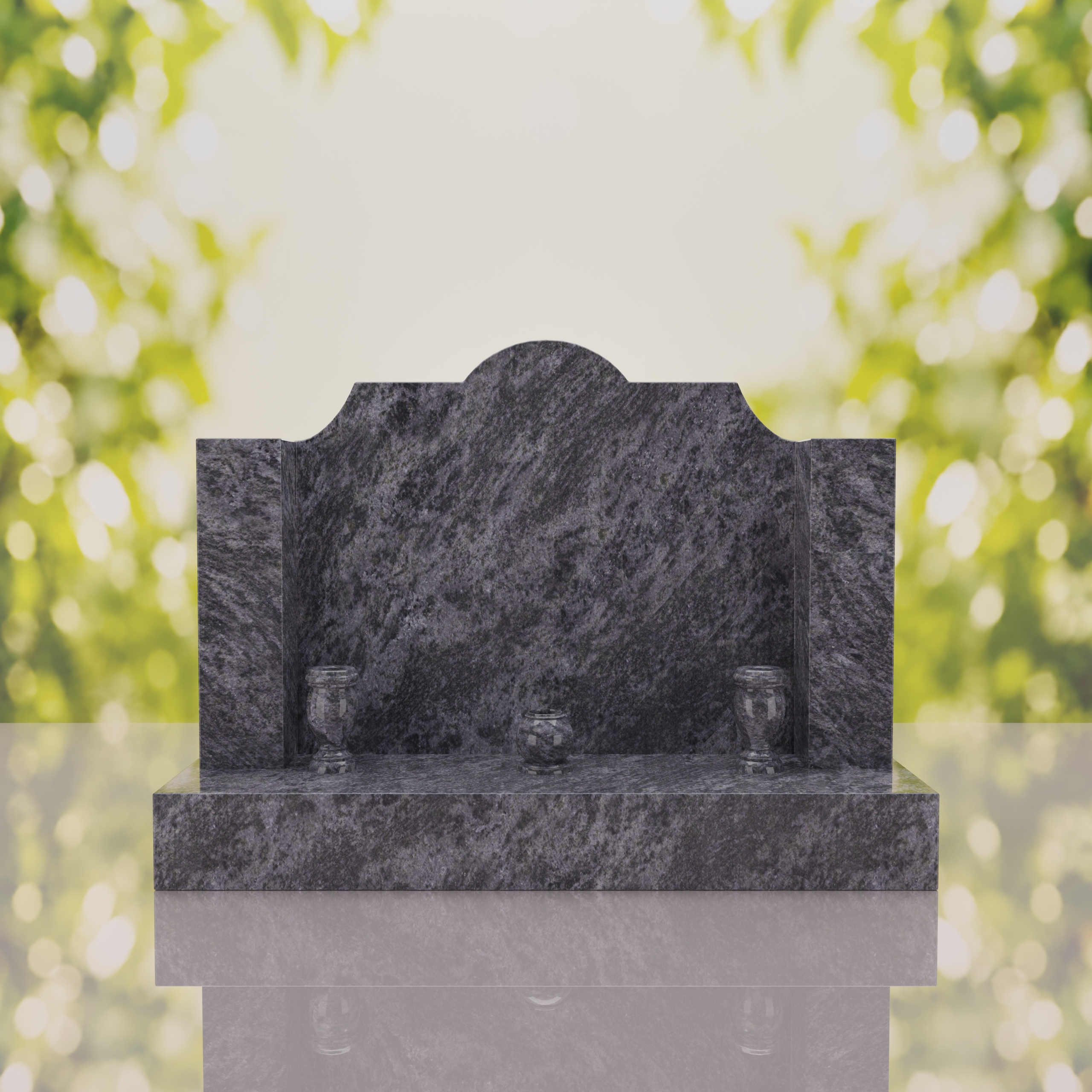 Asian Garden Headstone thumbnail 5