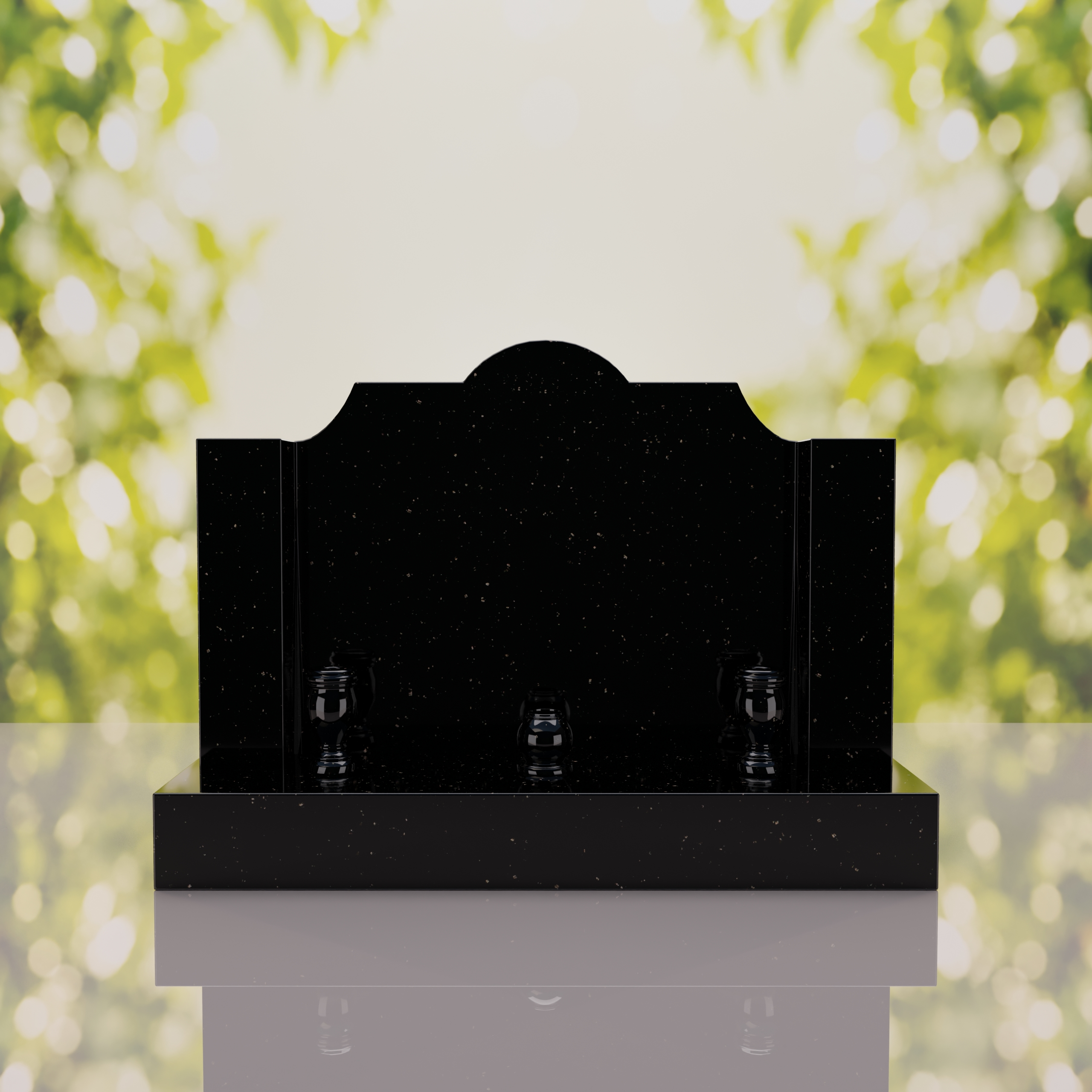 Asian Garden Headstone thumbnail 14