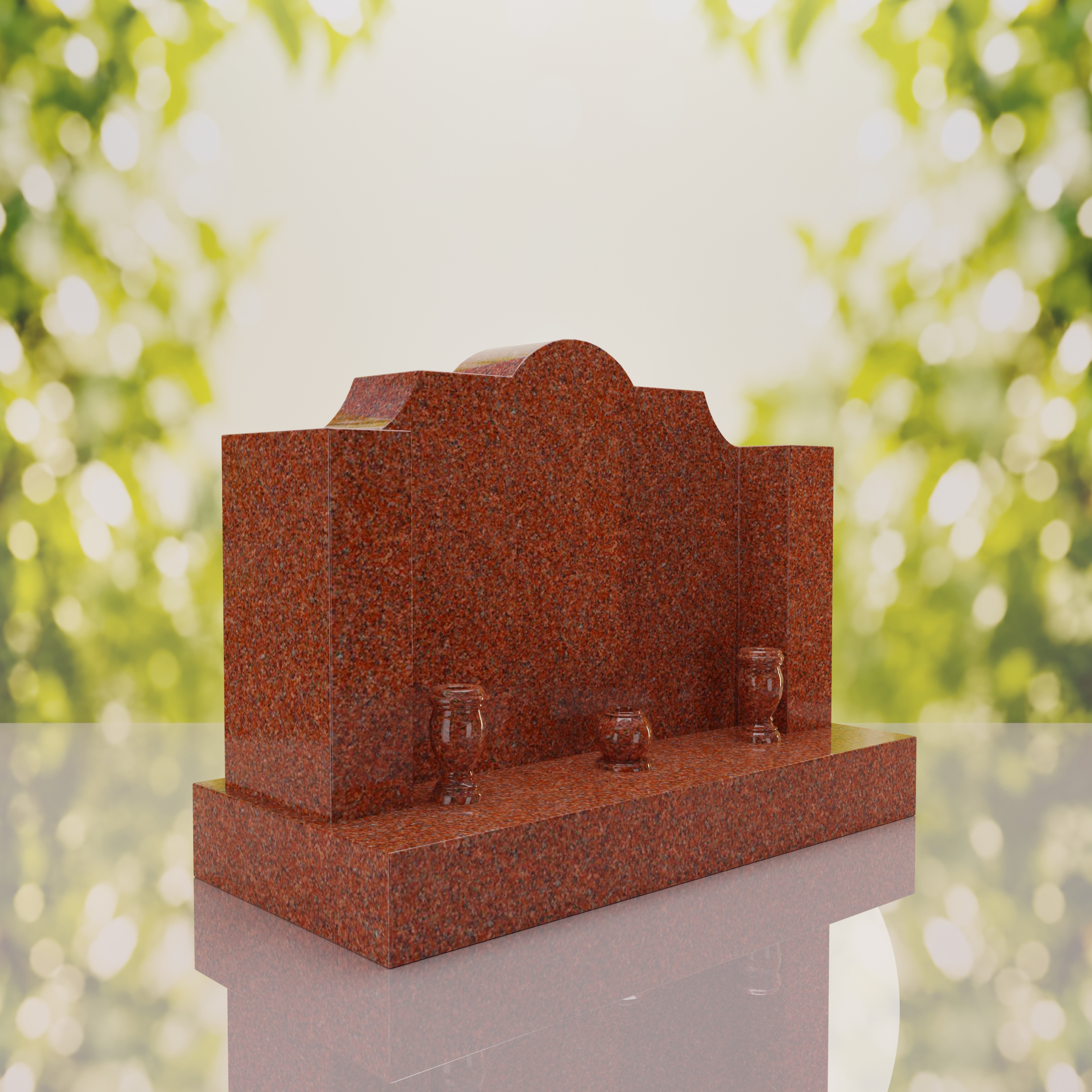 Asian Garden Headstone thumbnail 7