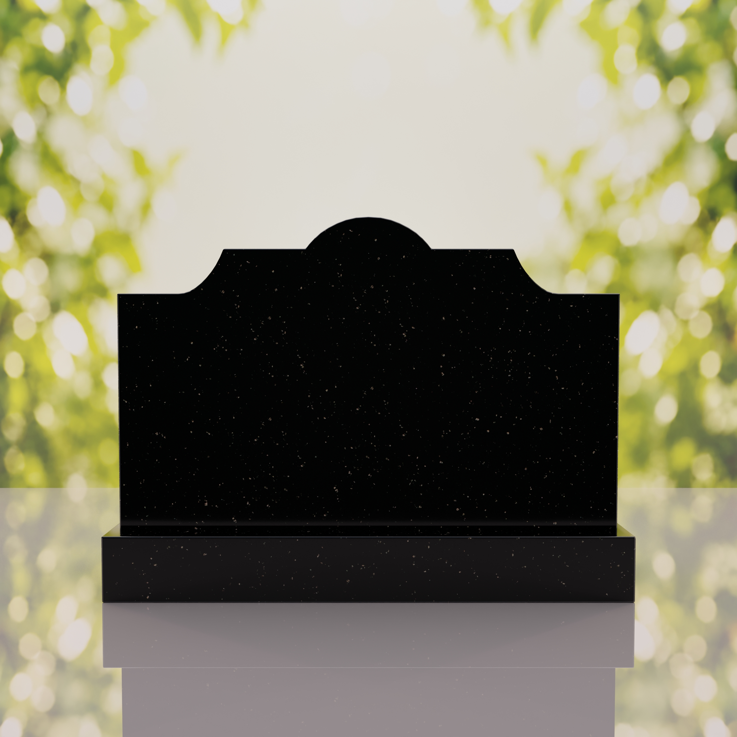 Asian Garden Headstone thumbnail 12