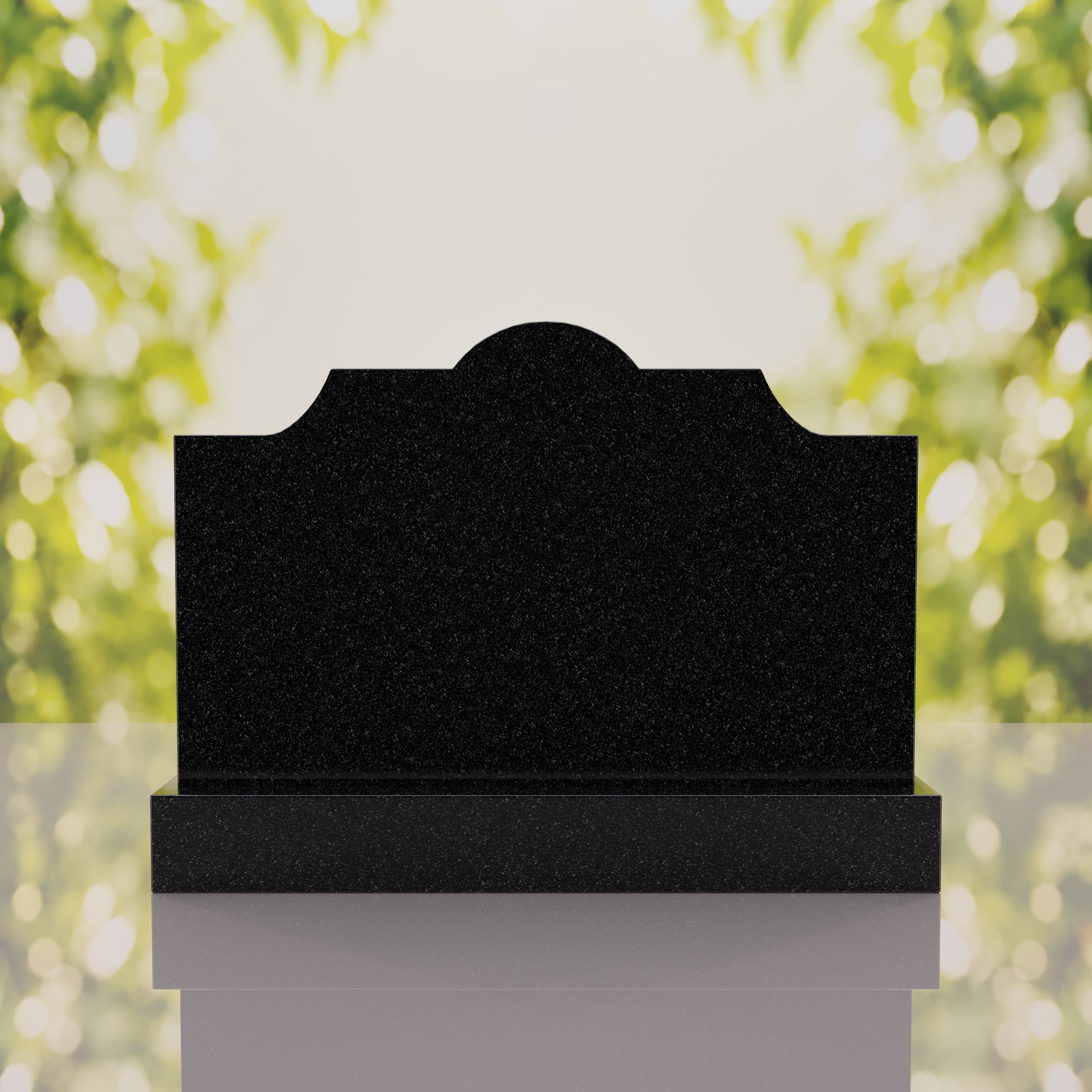Asian Garden Headstone thumbnail 3