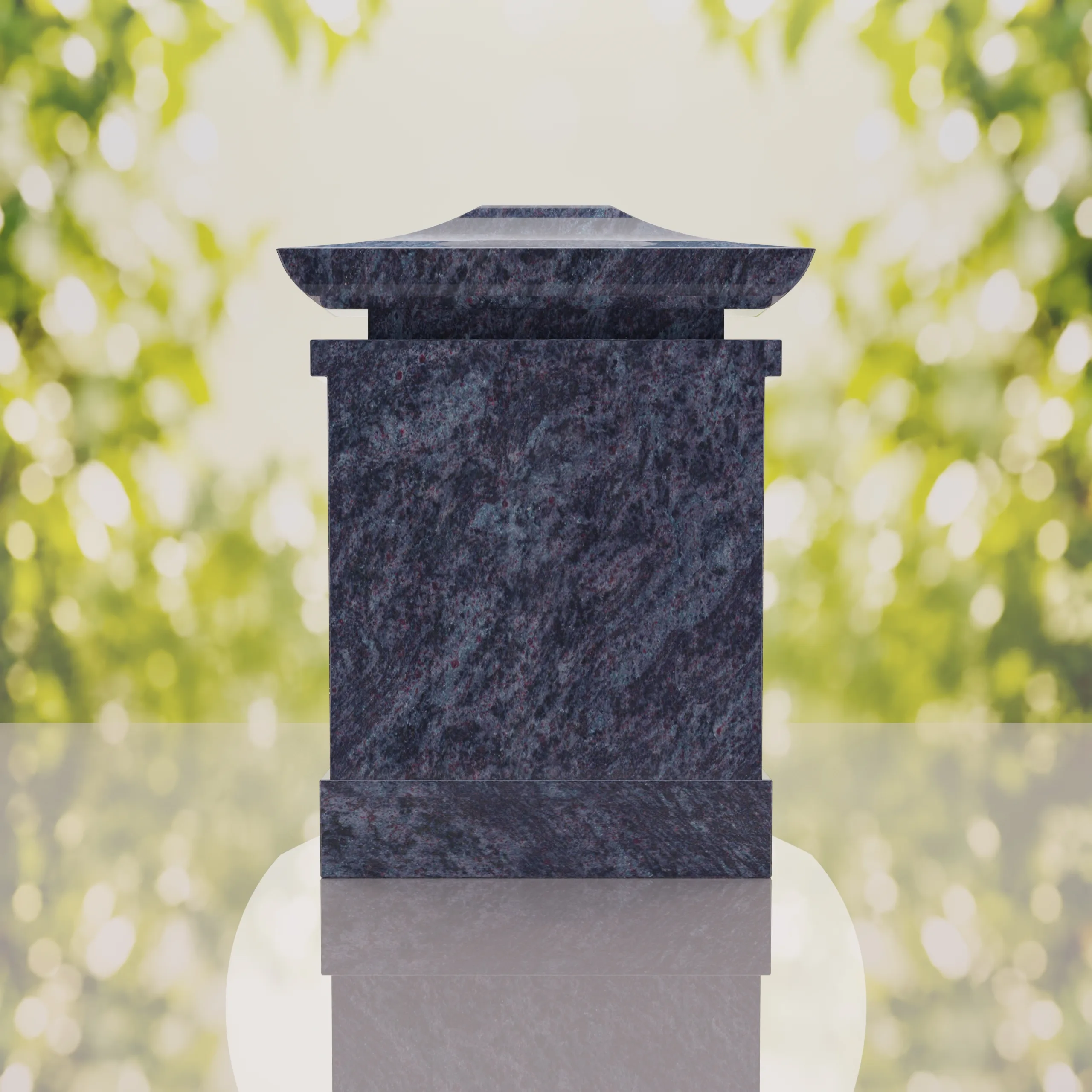 Asian Pagoda Headstone thumbnail 4