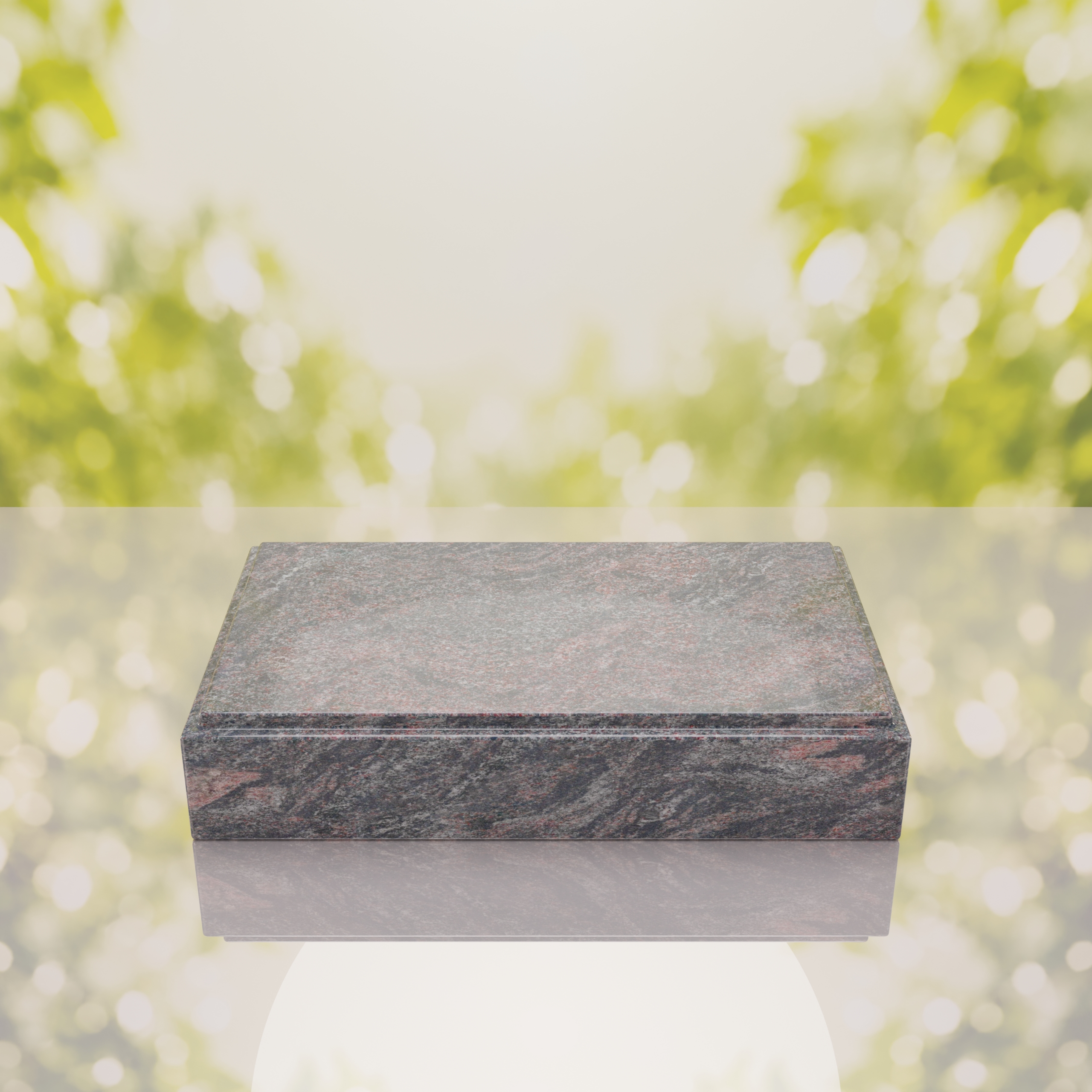 Classic Bevel Granite Grave Marker thumbnail 8