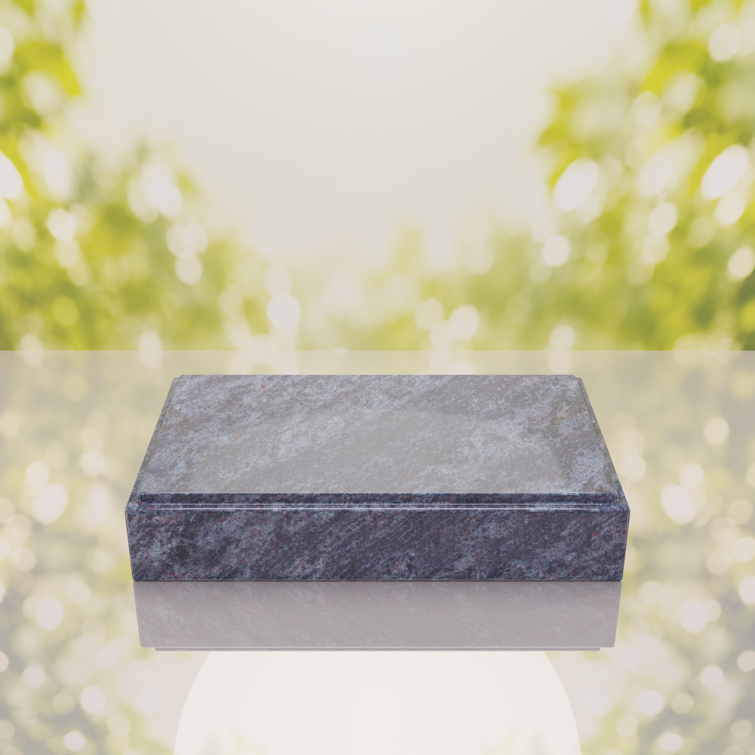 Classic Bevel Granite Grave Marker thumbnail 6