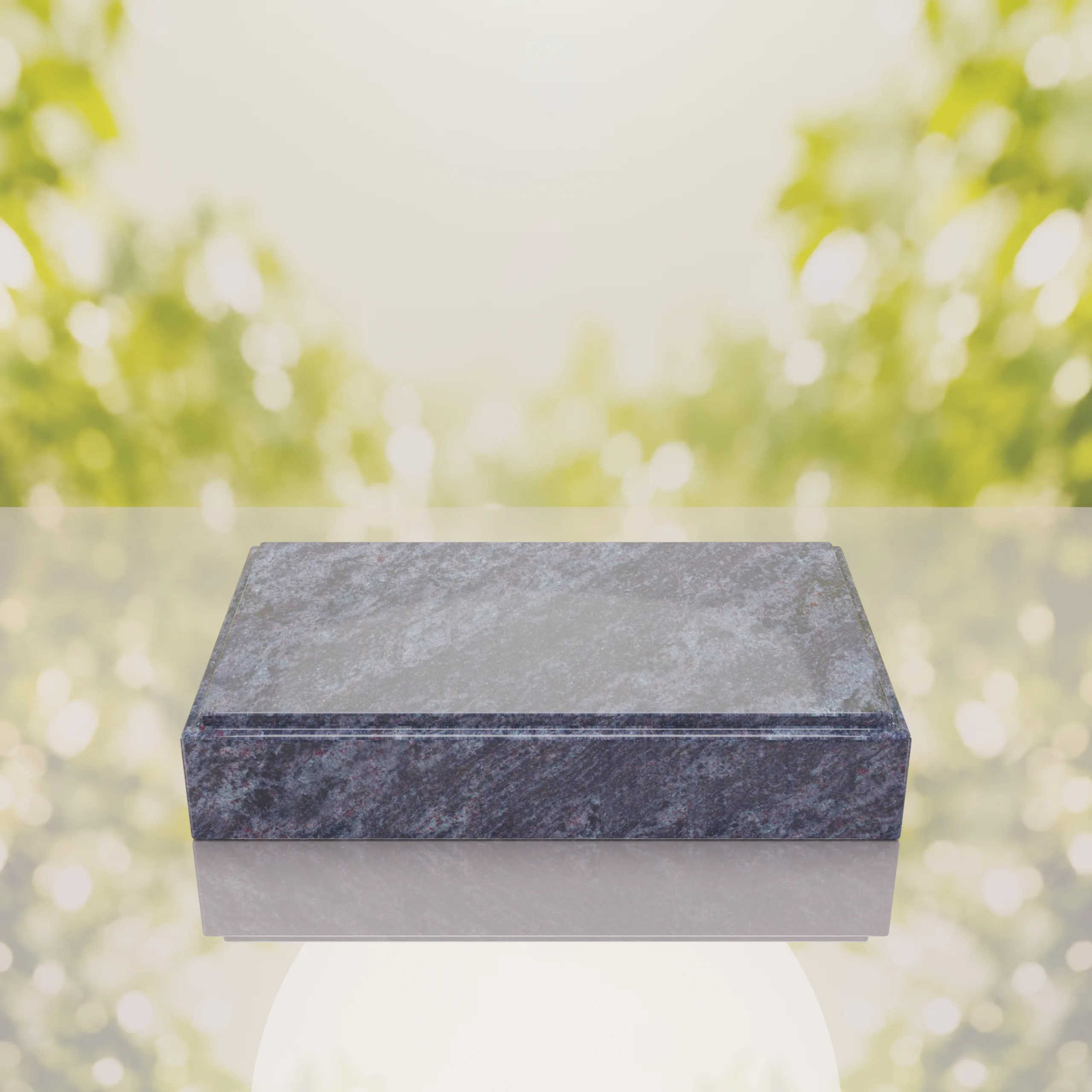 Classic Bevel Granite Grave Marker thumbnail 6