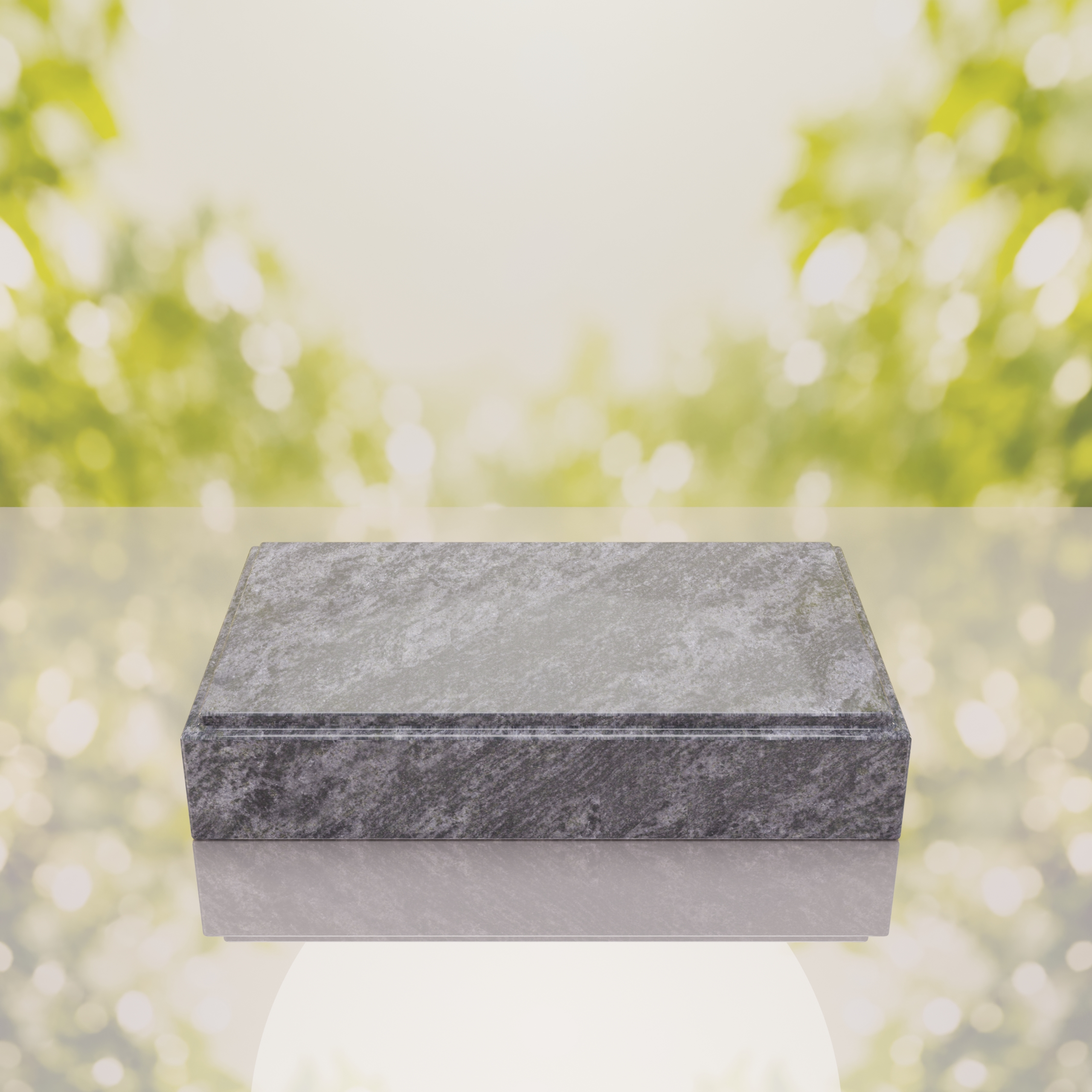 Classic Bevel Granite Grave Marker thumbnail 4