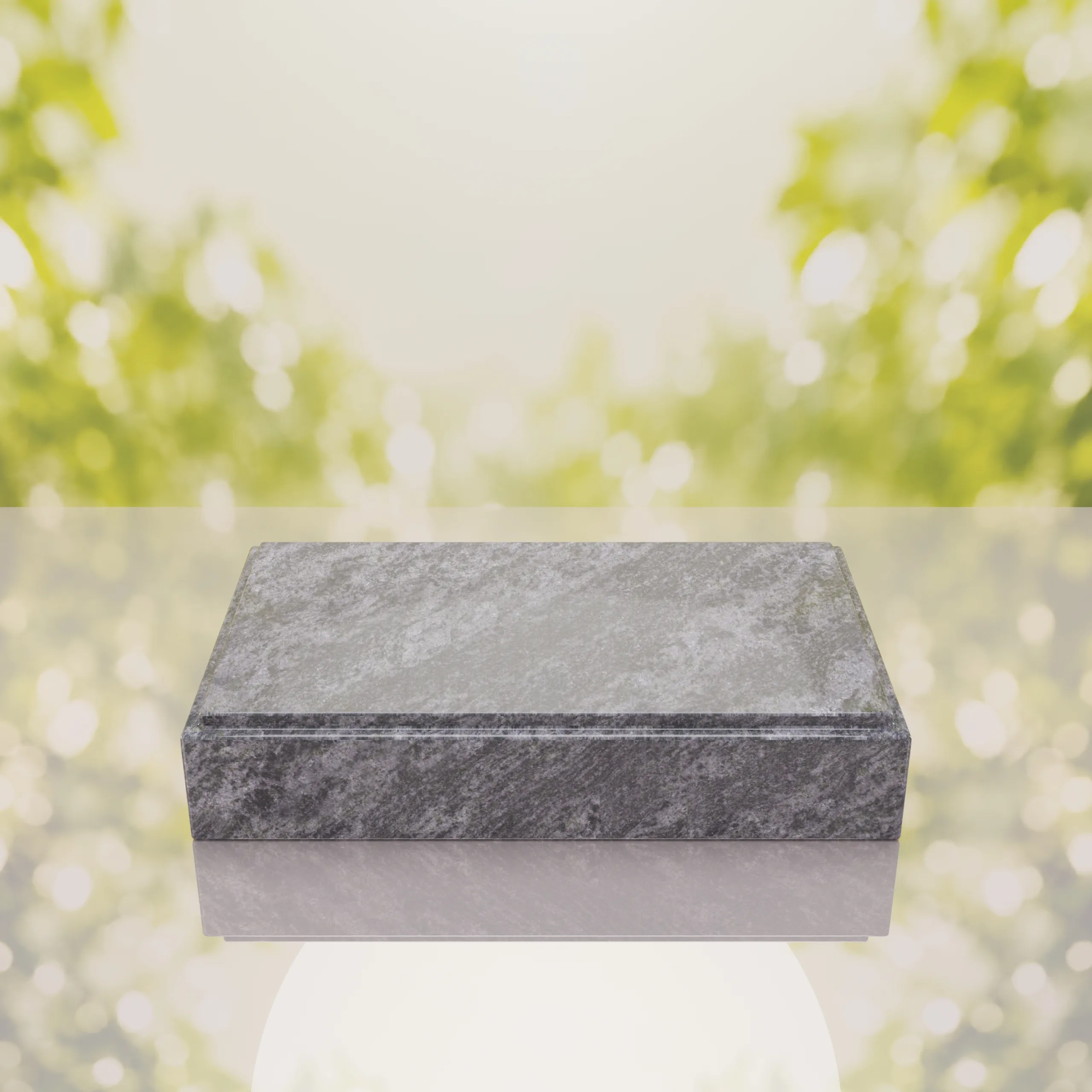 Classic Bevel Granite Grave Marker thumbnail 4