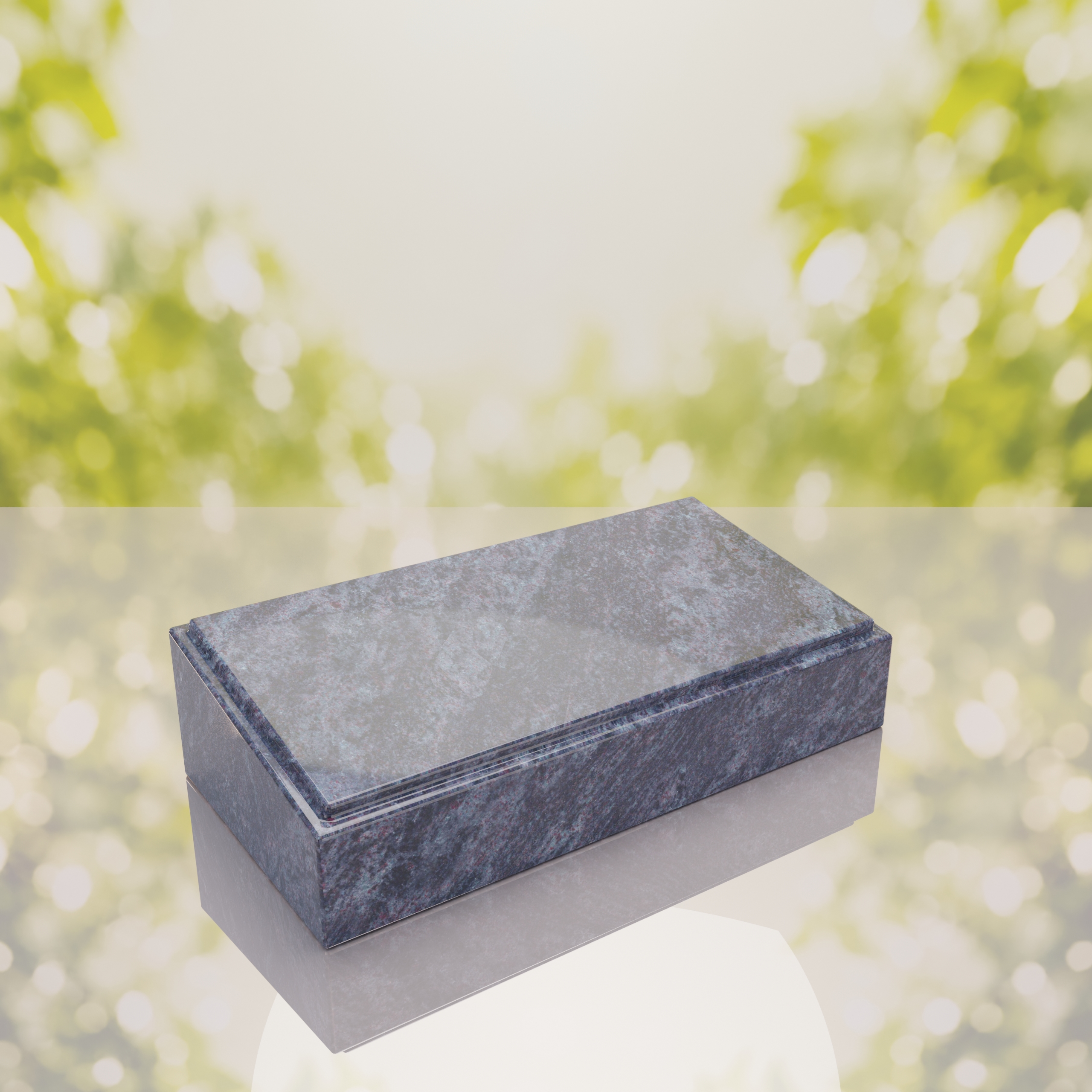 Classic Bevel Granite Grave Marker thumbnail 5