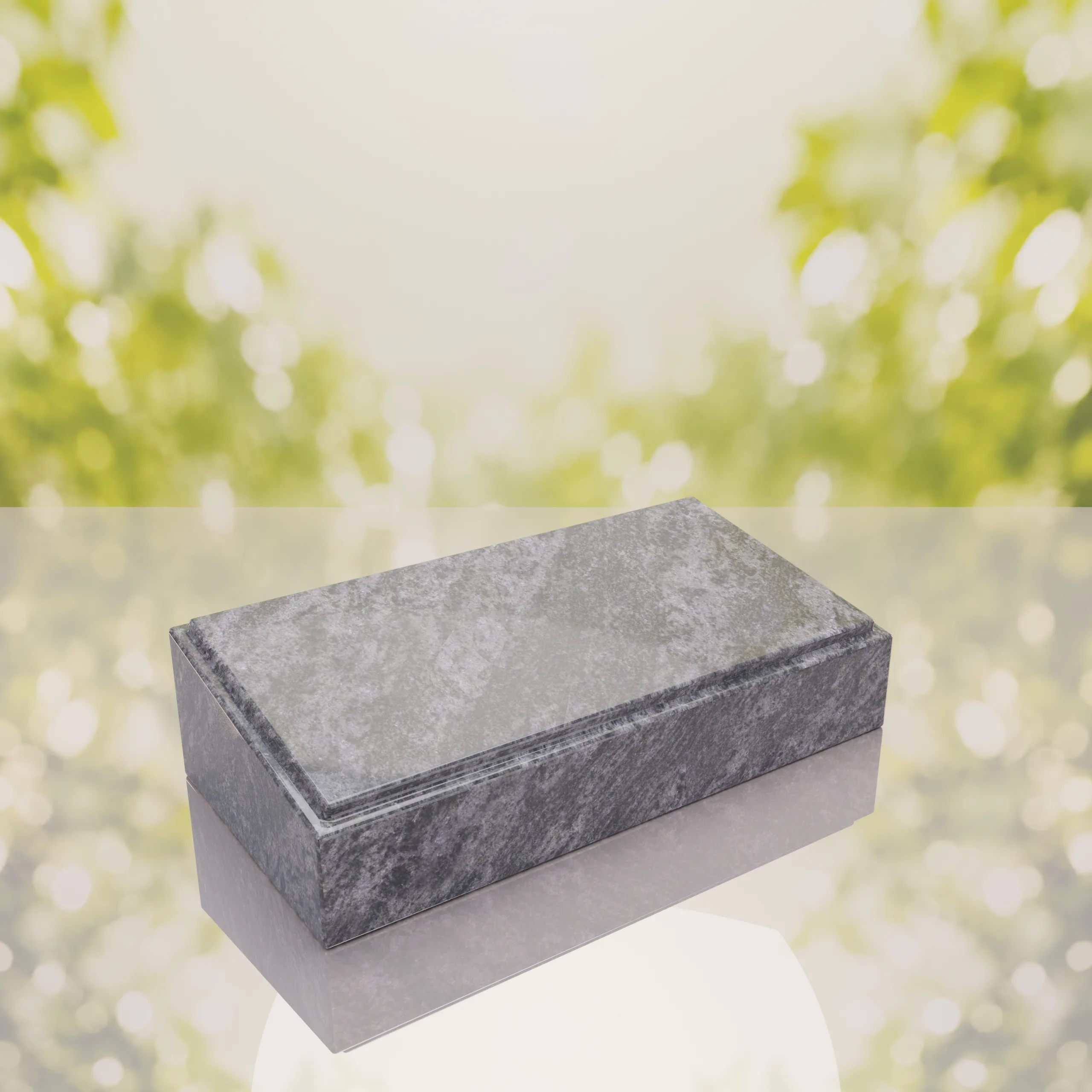 Classic Bevel Granite Grave Marker thumbnail 3