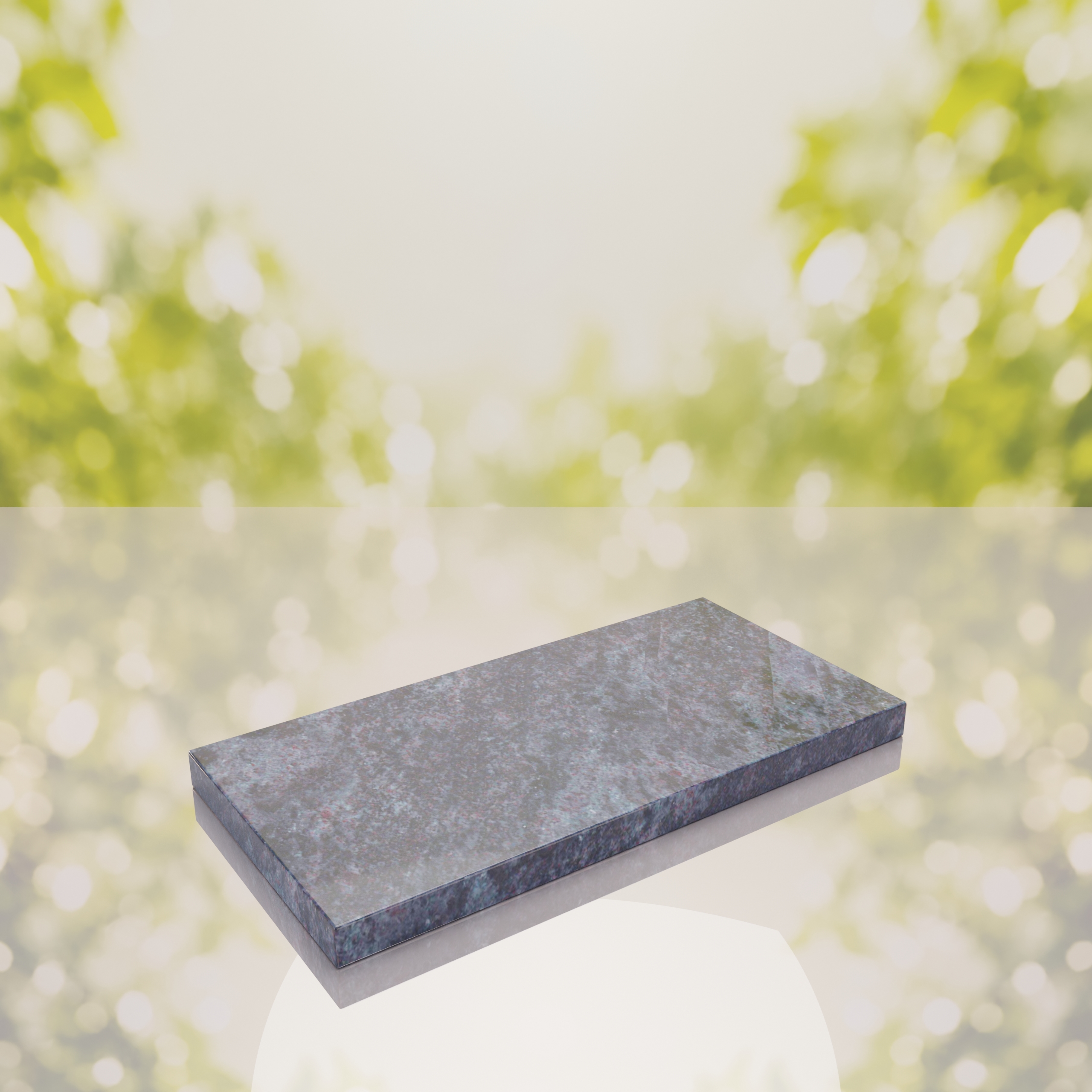 Classic Flat Granite Grave Marker thumbnail 5