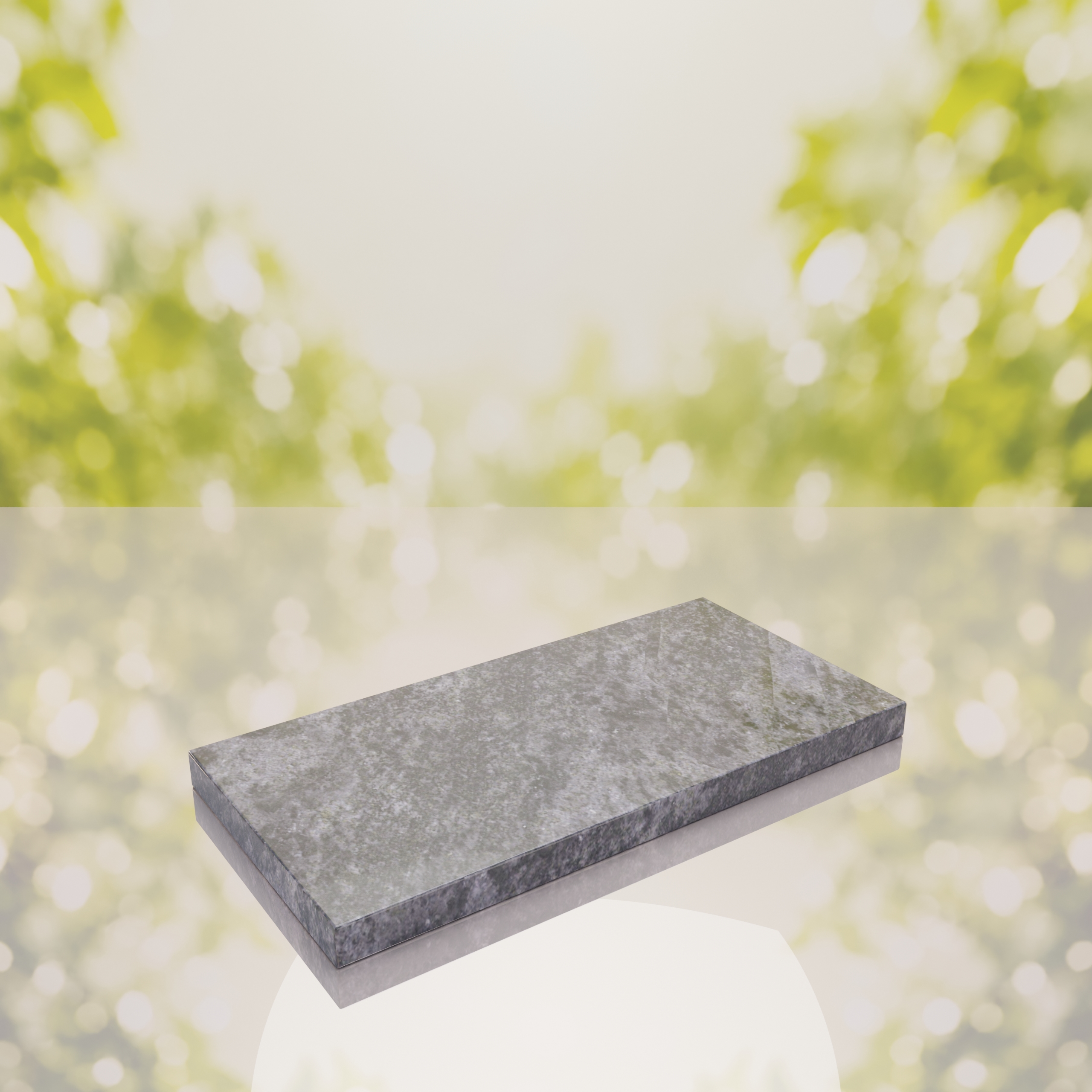 Classic Flat Granite Grave Marker thumbnail 3