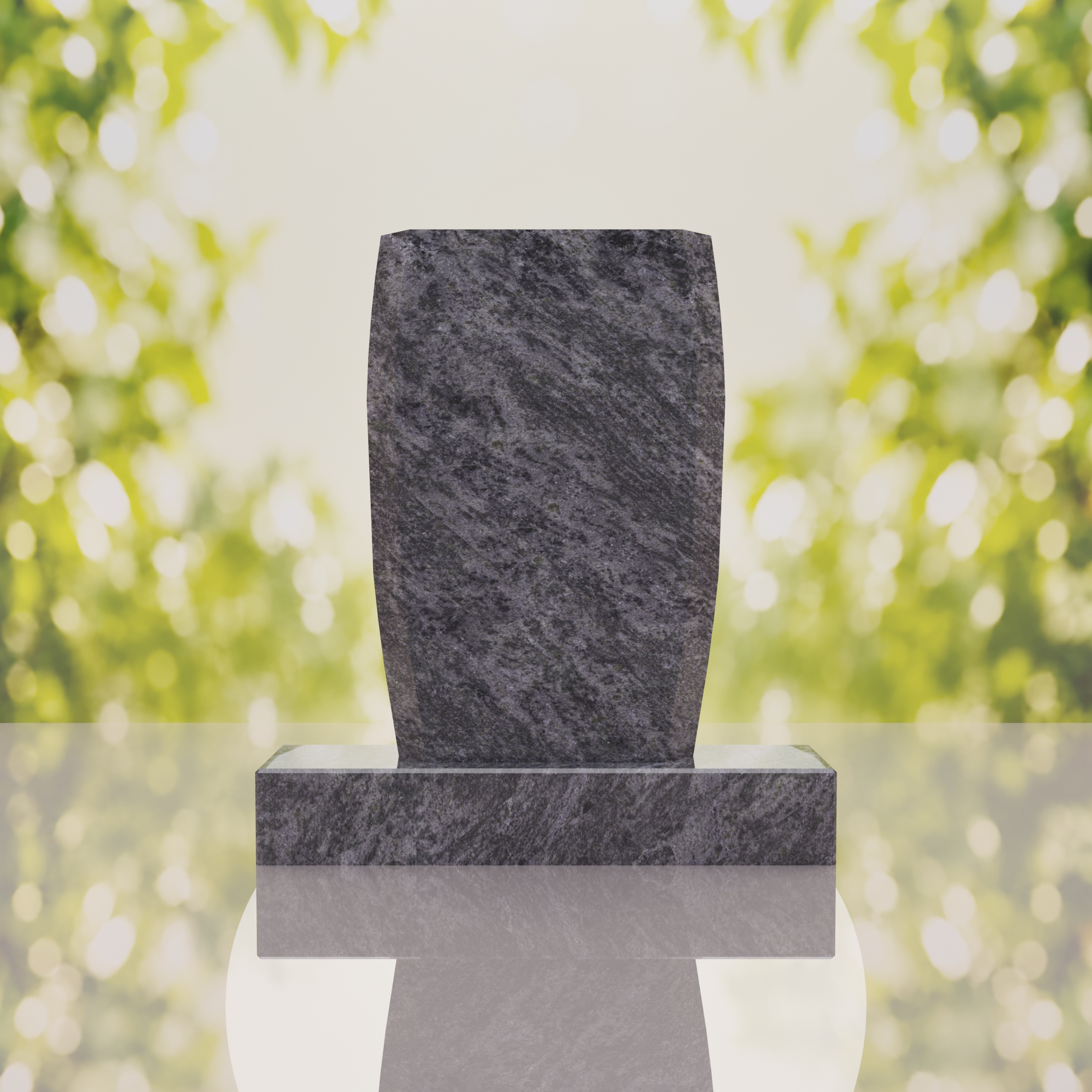 Jewish Menorah Granite Headstone thumbnail 15