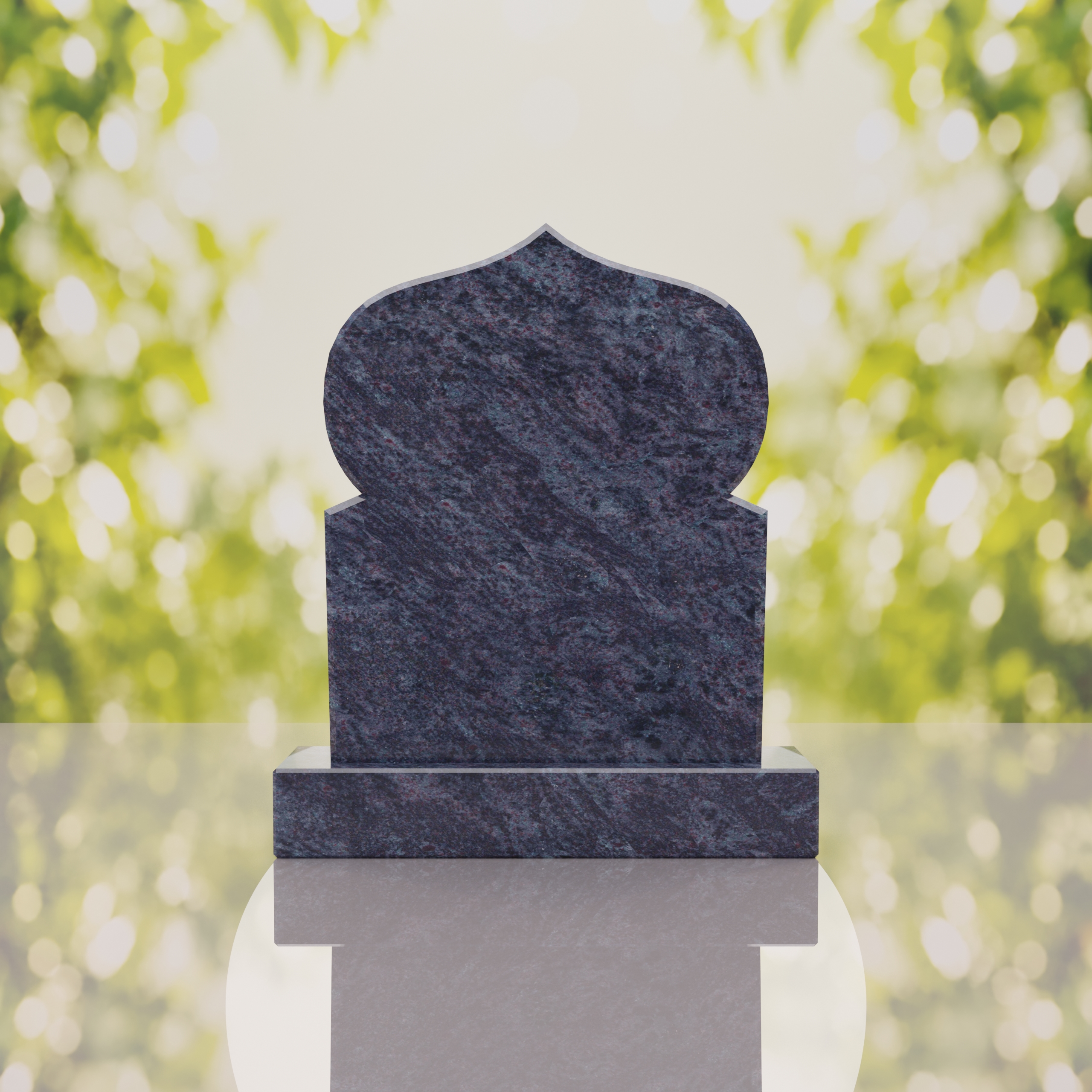 Islamic Dome Granite Headstone thumbnail 14