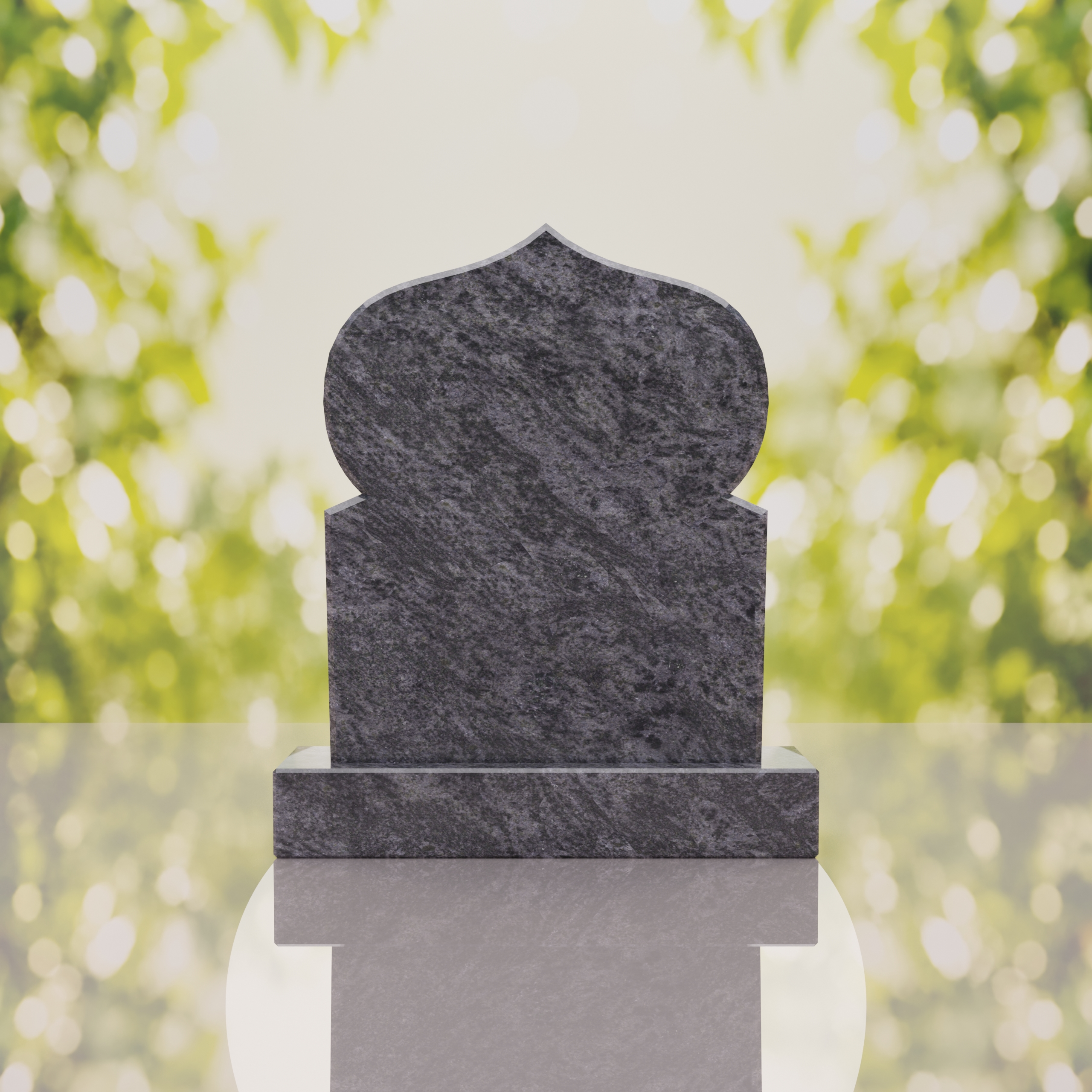 Islamic Dome Granite Headstone thumbnail 11