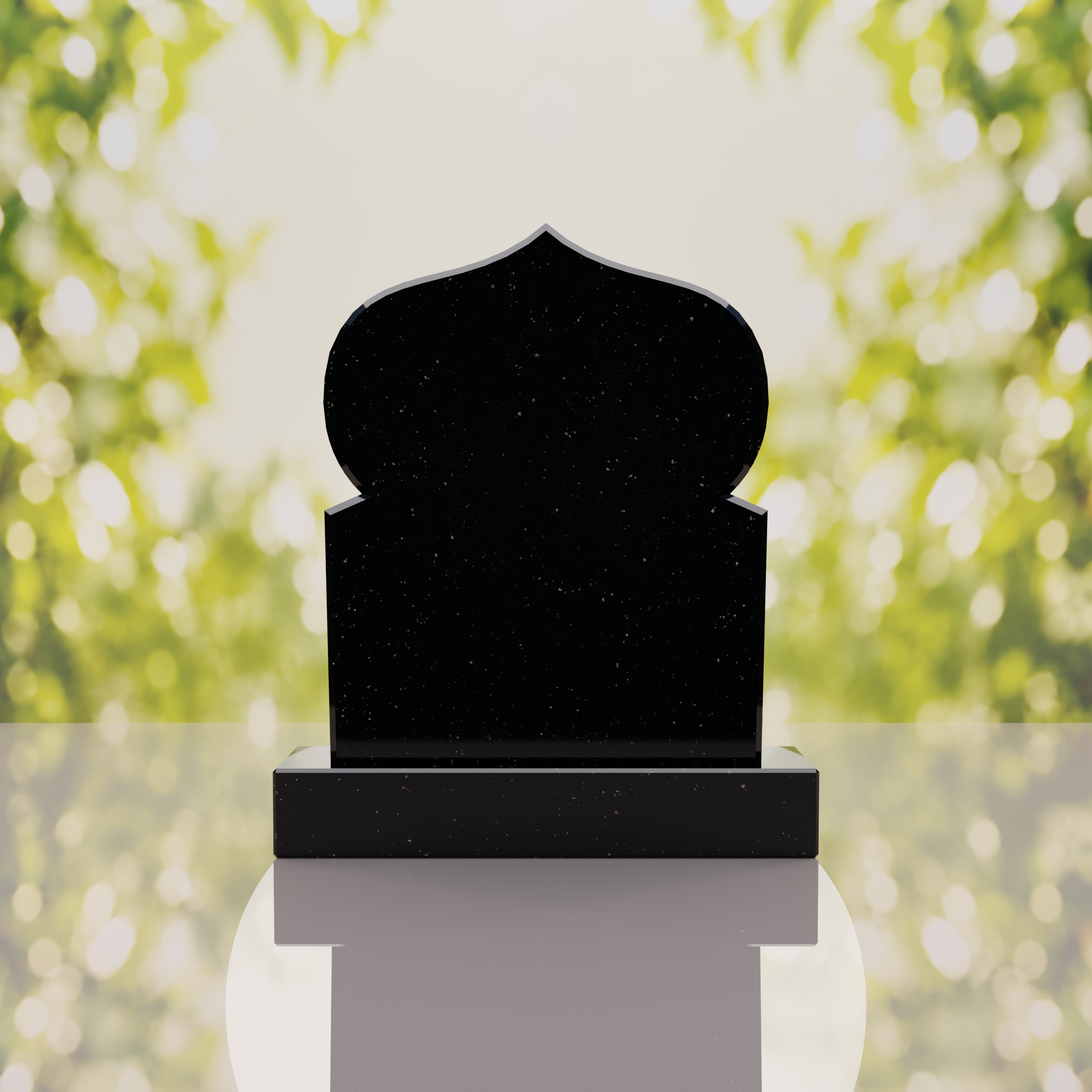 Islamic Dome Granite Headstone thumbnail 8