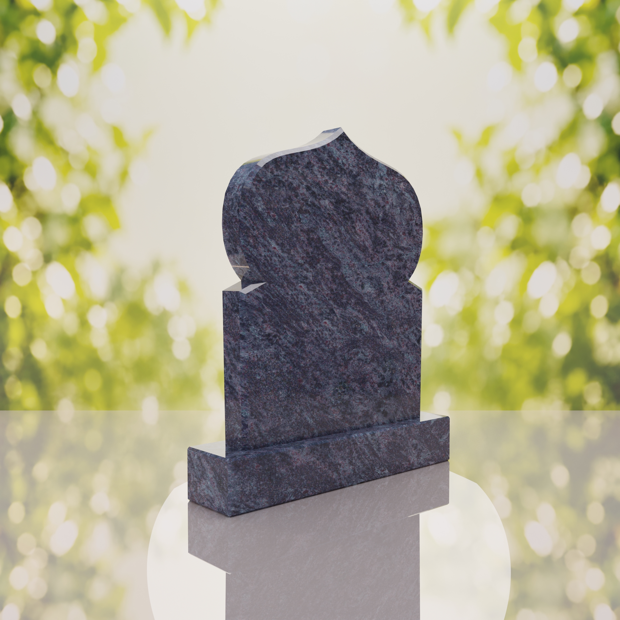 Islamic Dome Granite Headstone thumbnail 13