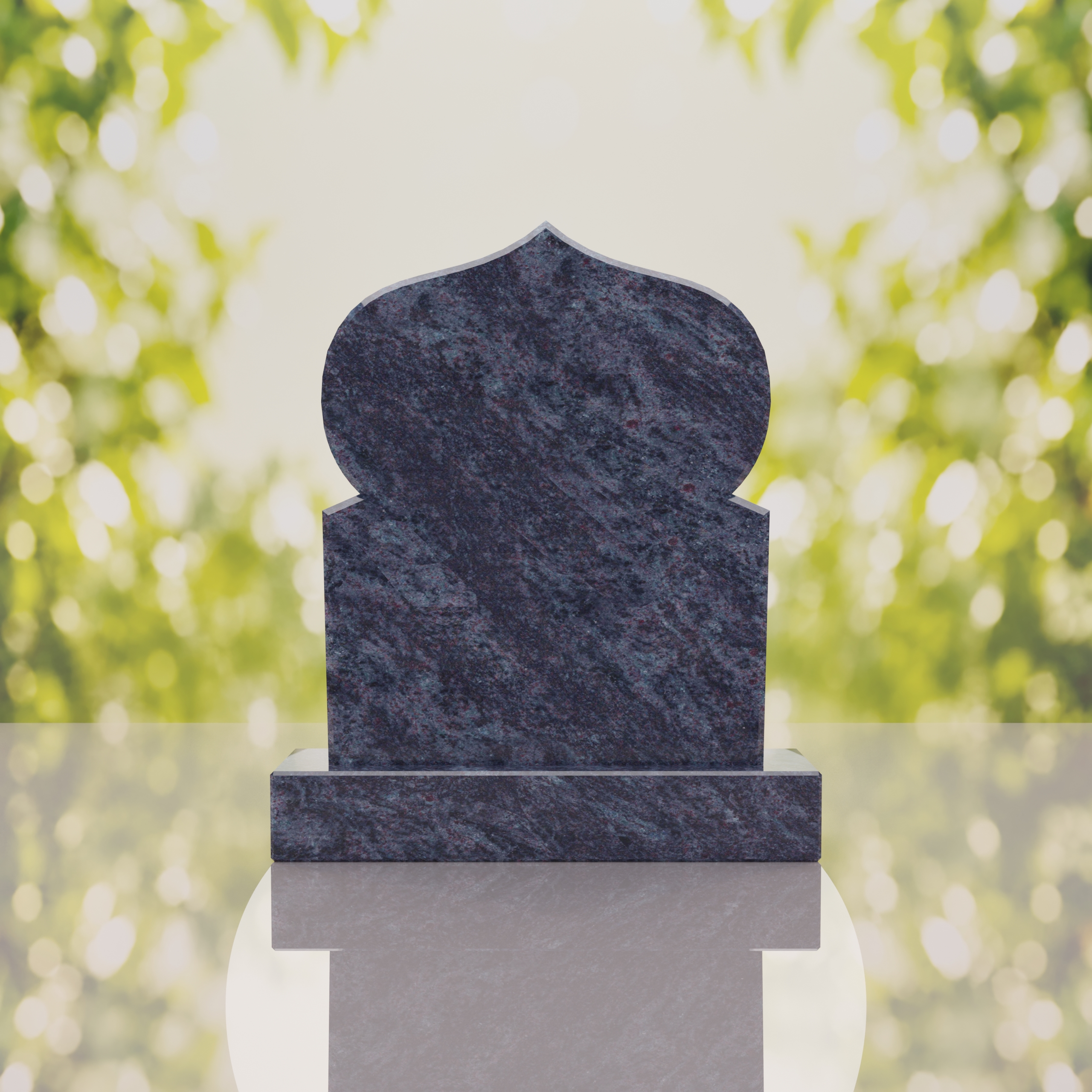 Islamic Dome Granite Headstone thumbnail 15