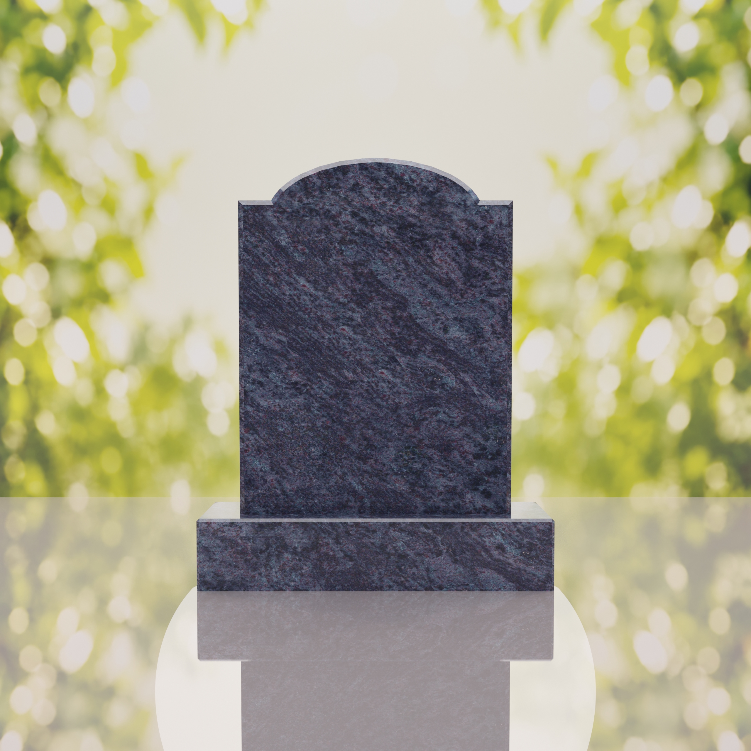 Classic Arch Upright Headstone thumbnail 9