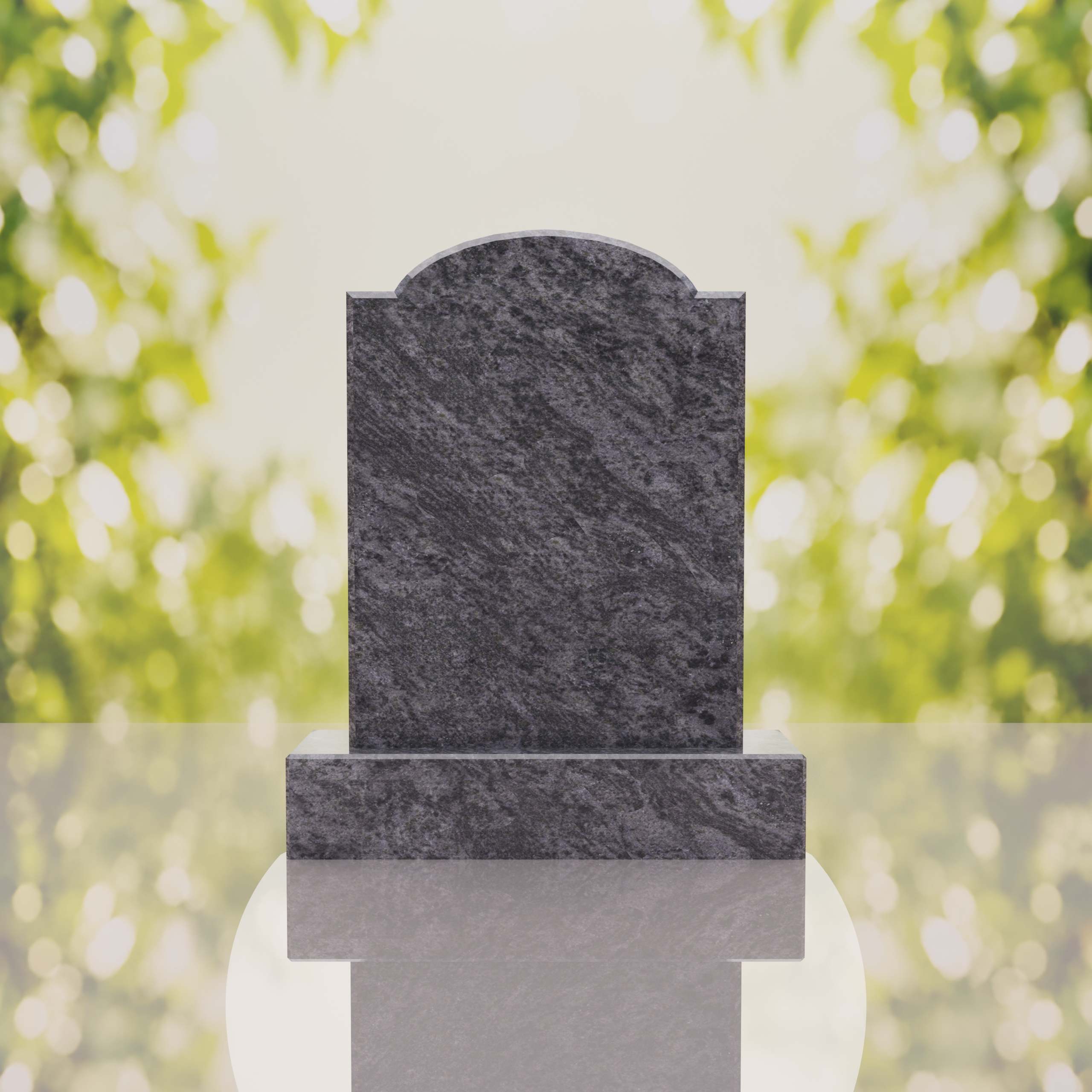 Classic Arch Upright Headstone thumbnail 12