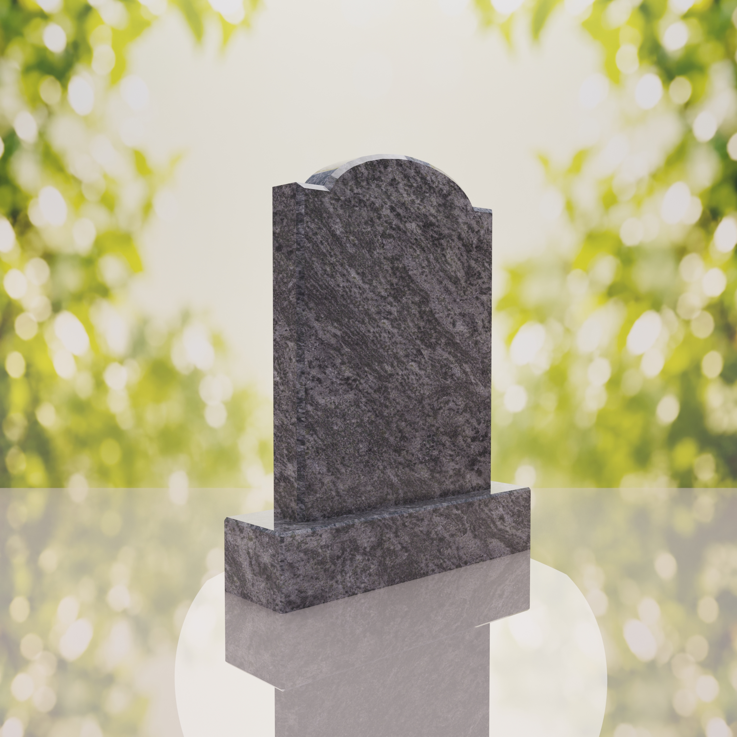 Classic Arch Upright Headstone thumbnail 11