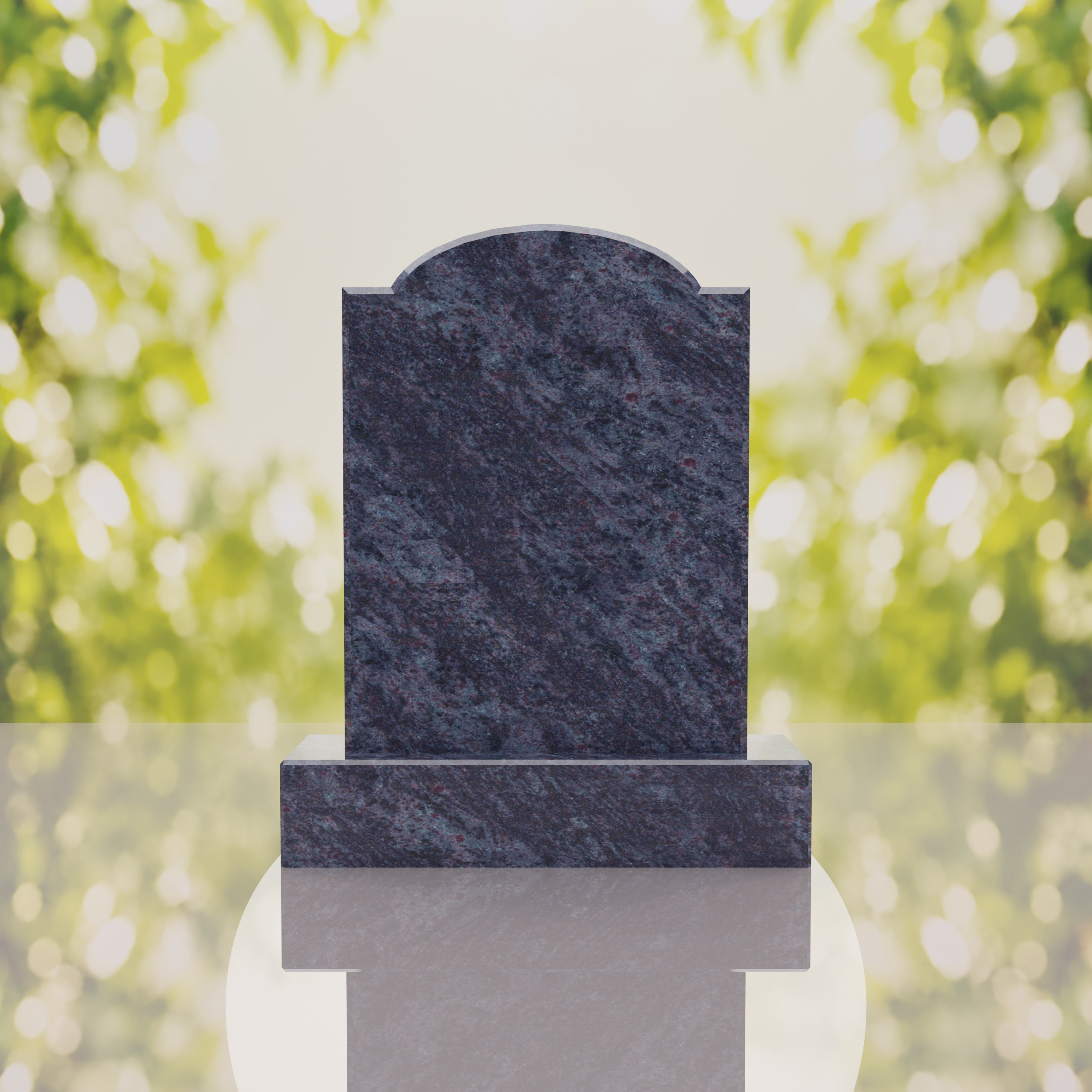 Classic Arch Upright Headstone thumbnail 10