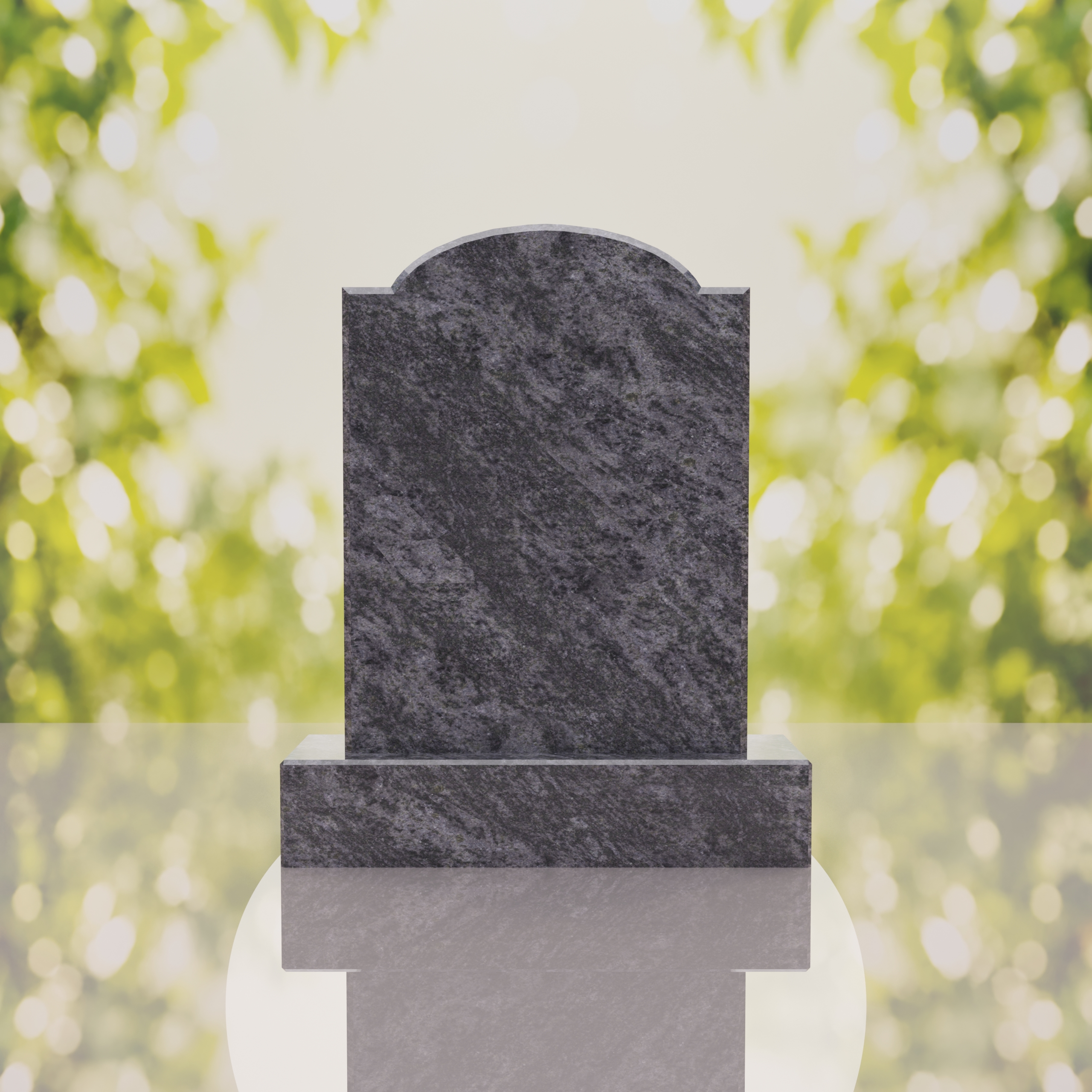 Classic Arch Upright Headstone thumbnail 13