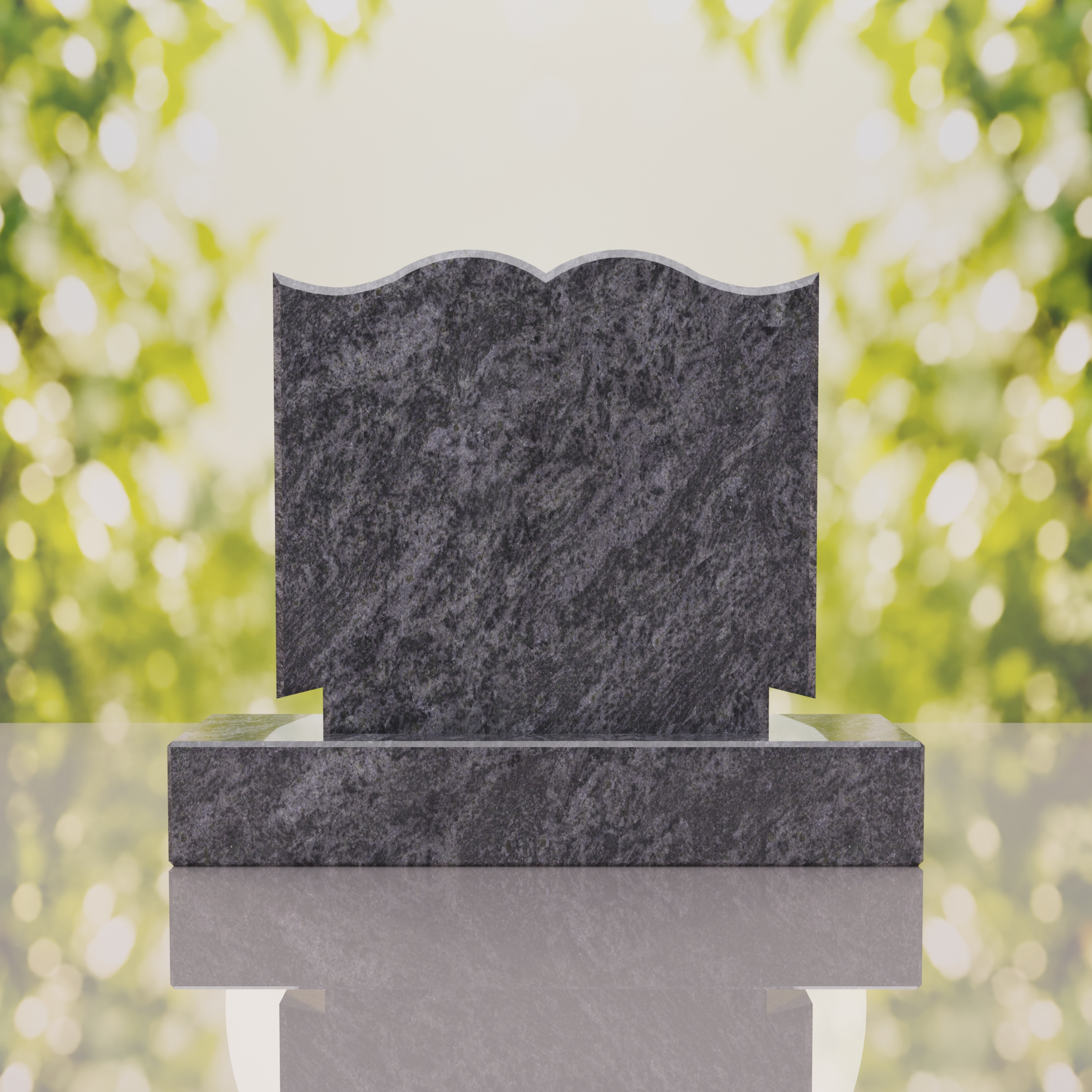 Companion Open Book Shape Granite Headstone thumbnail 2